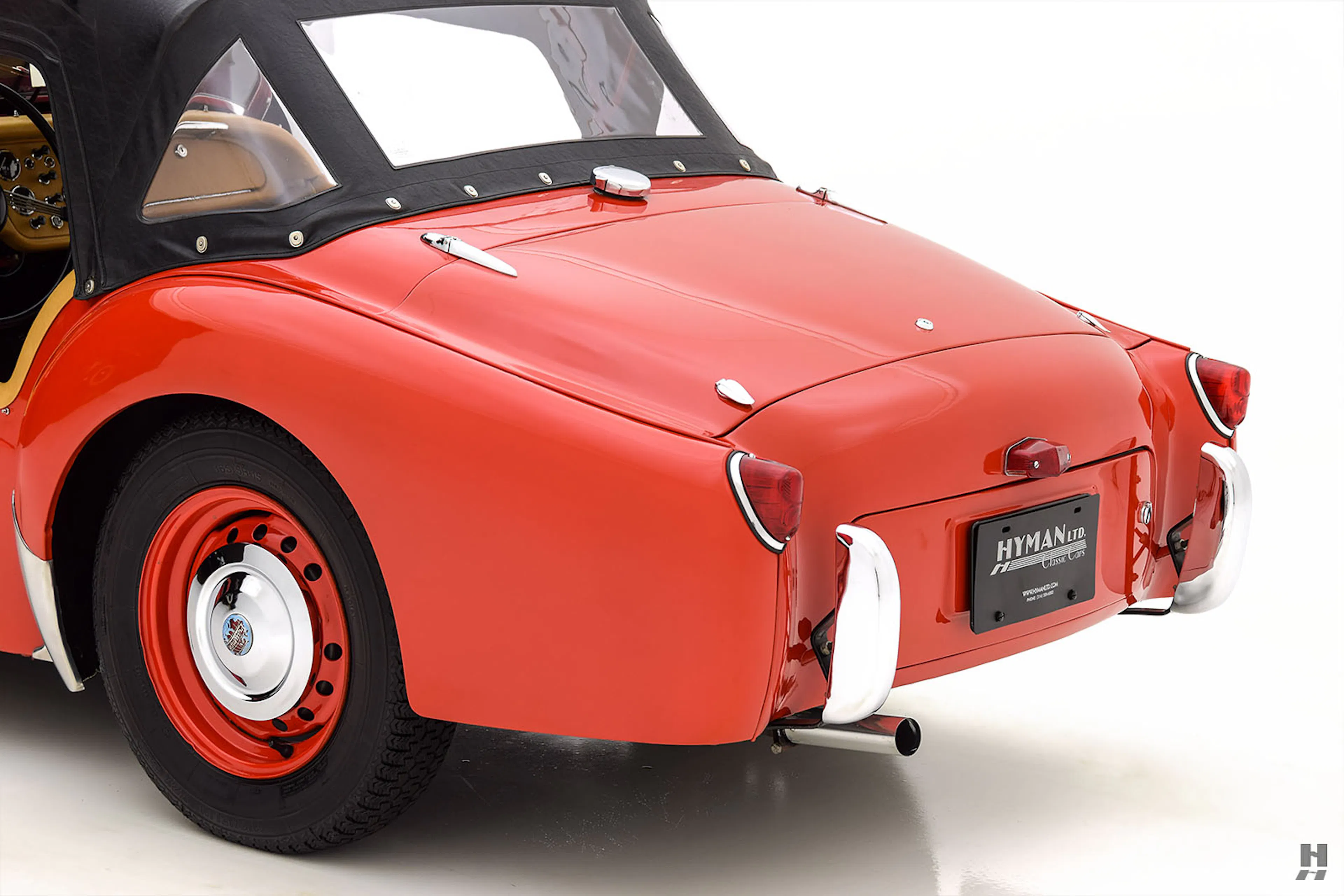 1955 Triumph TR2 roadster, courtesy Hyman Ltd.