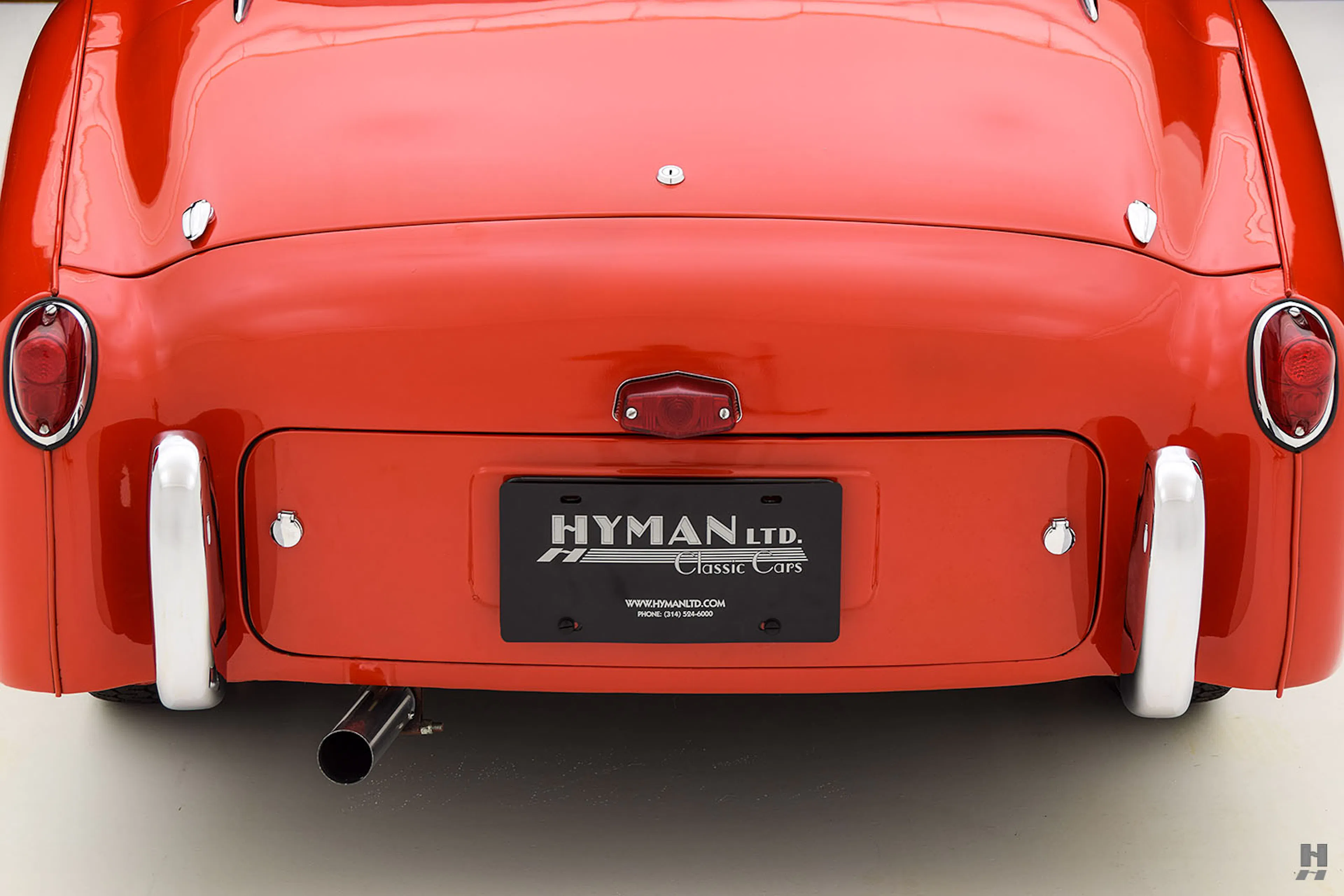 1955 Triumph TR2 roadster, courtesy Hyman Ltd.