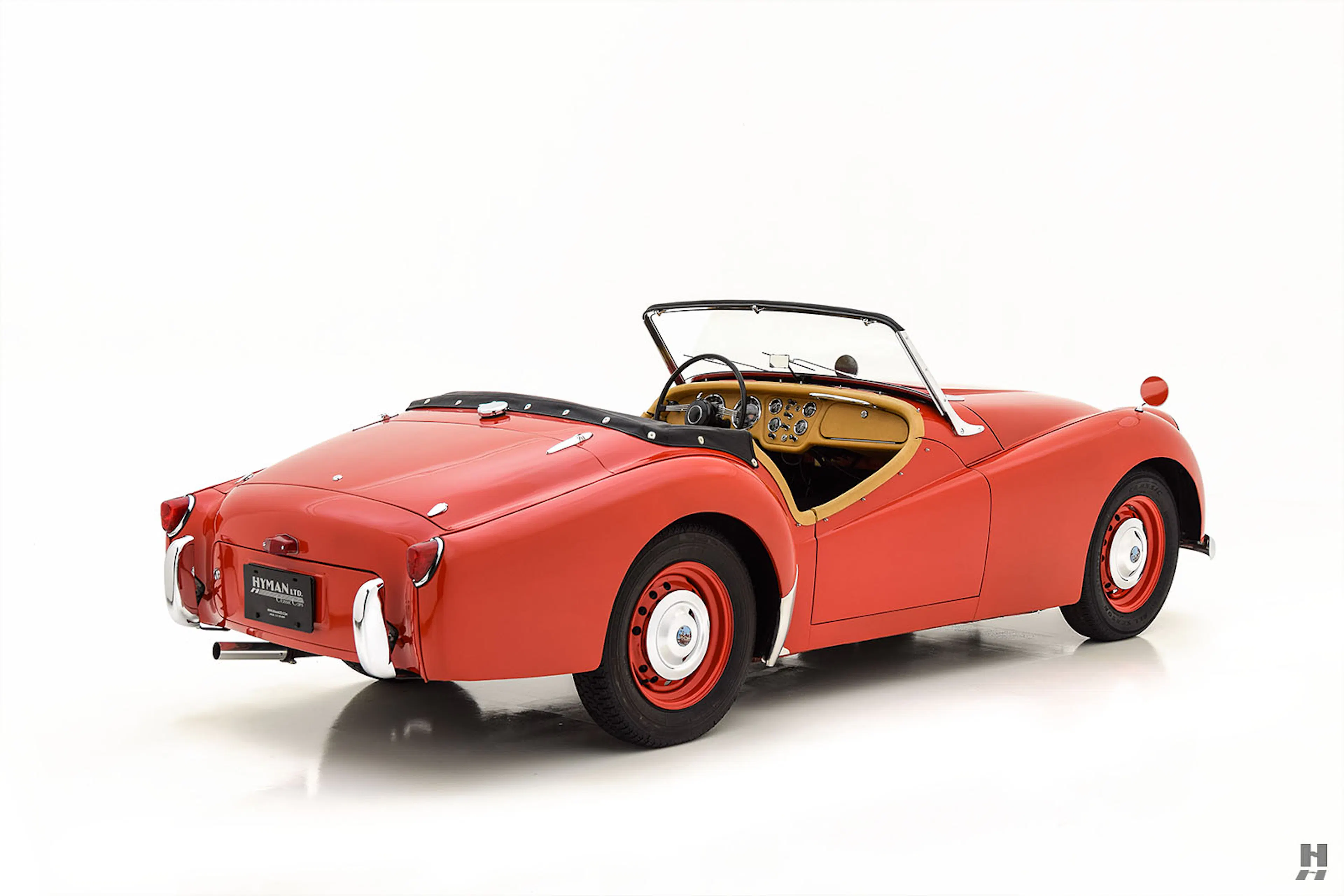 1955 Triumph TR2 roadster, courtesy Hyman Ltd.