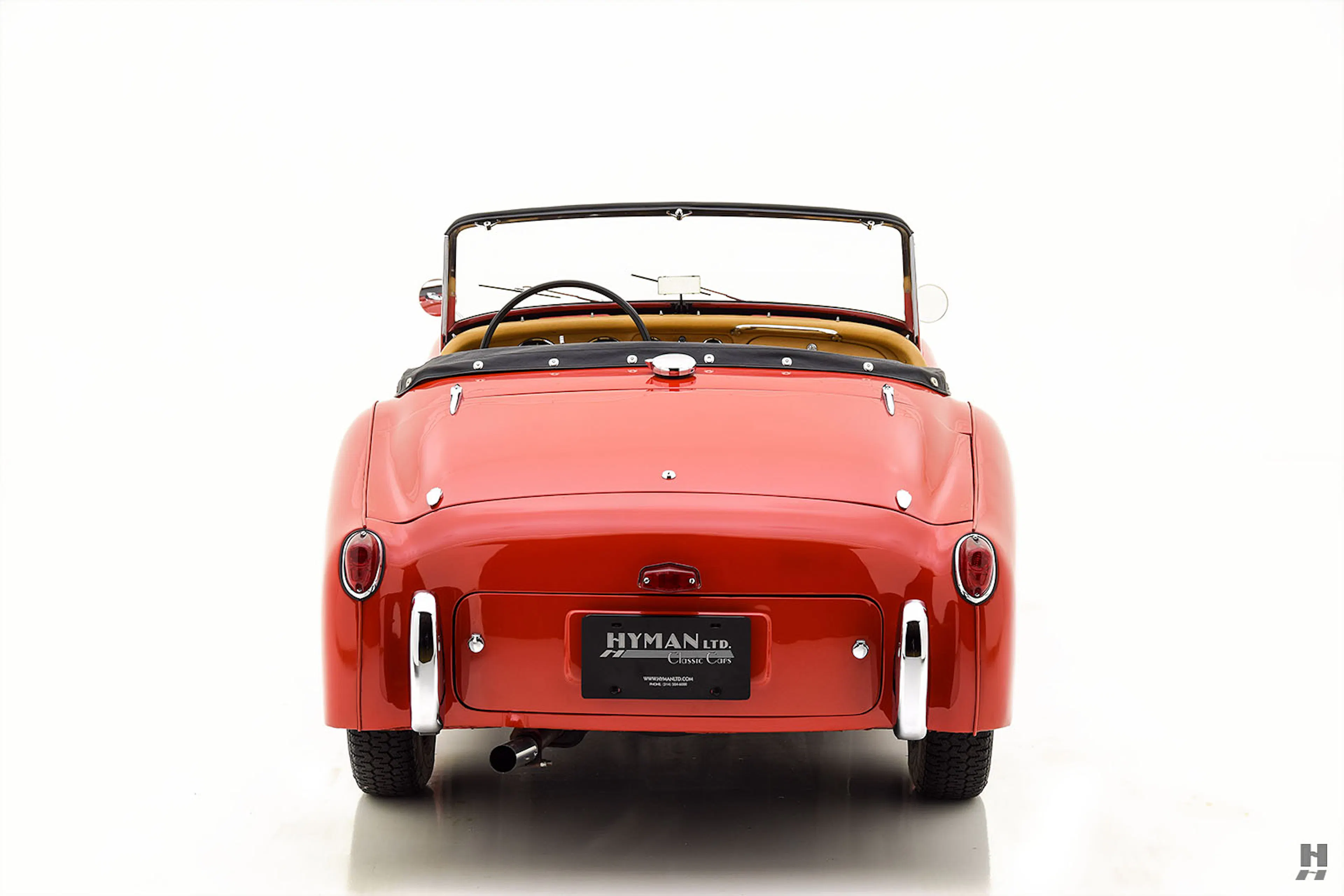1955 Triumph TR2 roadster, courtesy Hyman Ltd.