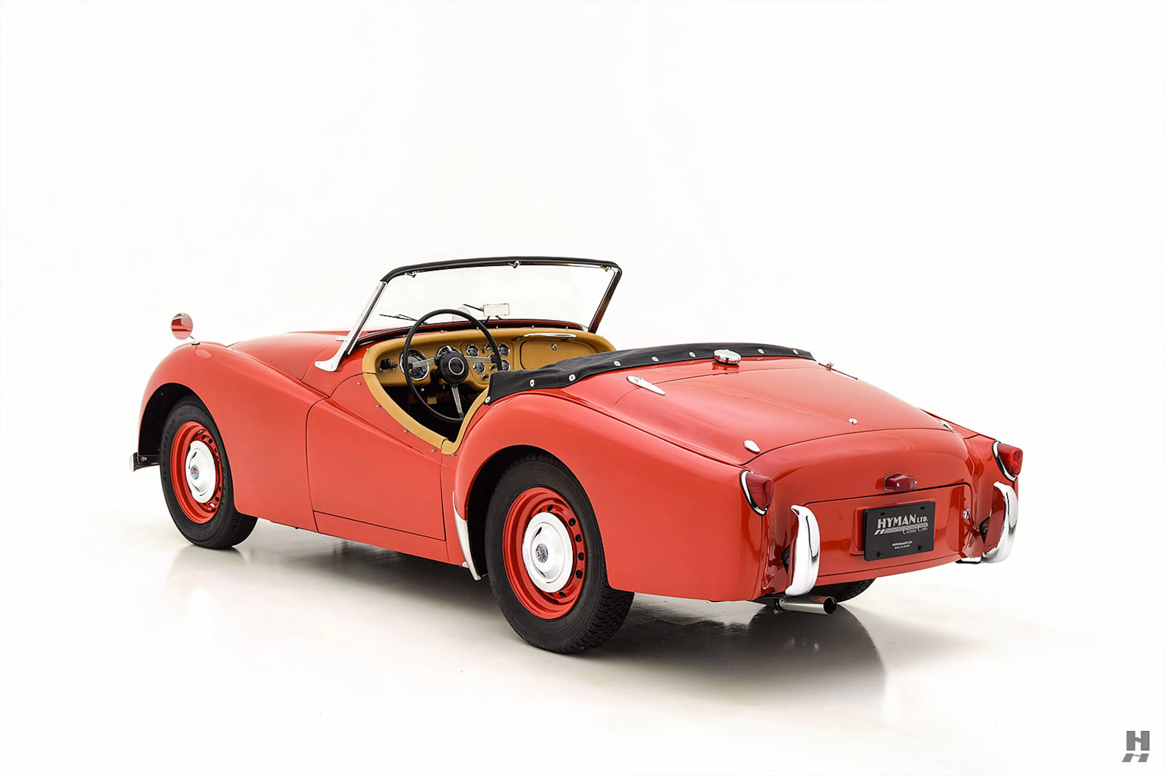 1955 Triumph TR2 roadster, courtesy Hyman Ltd.