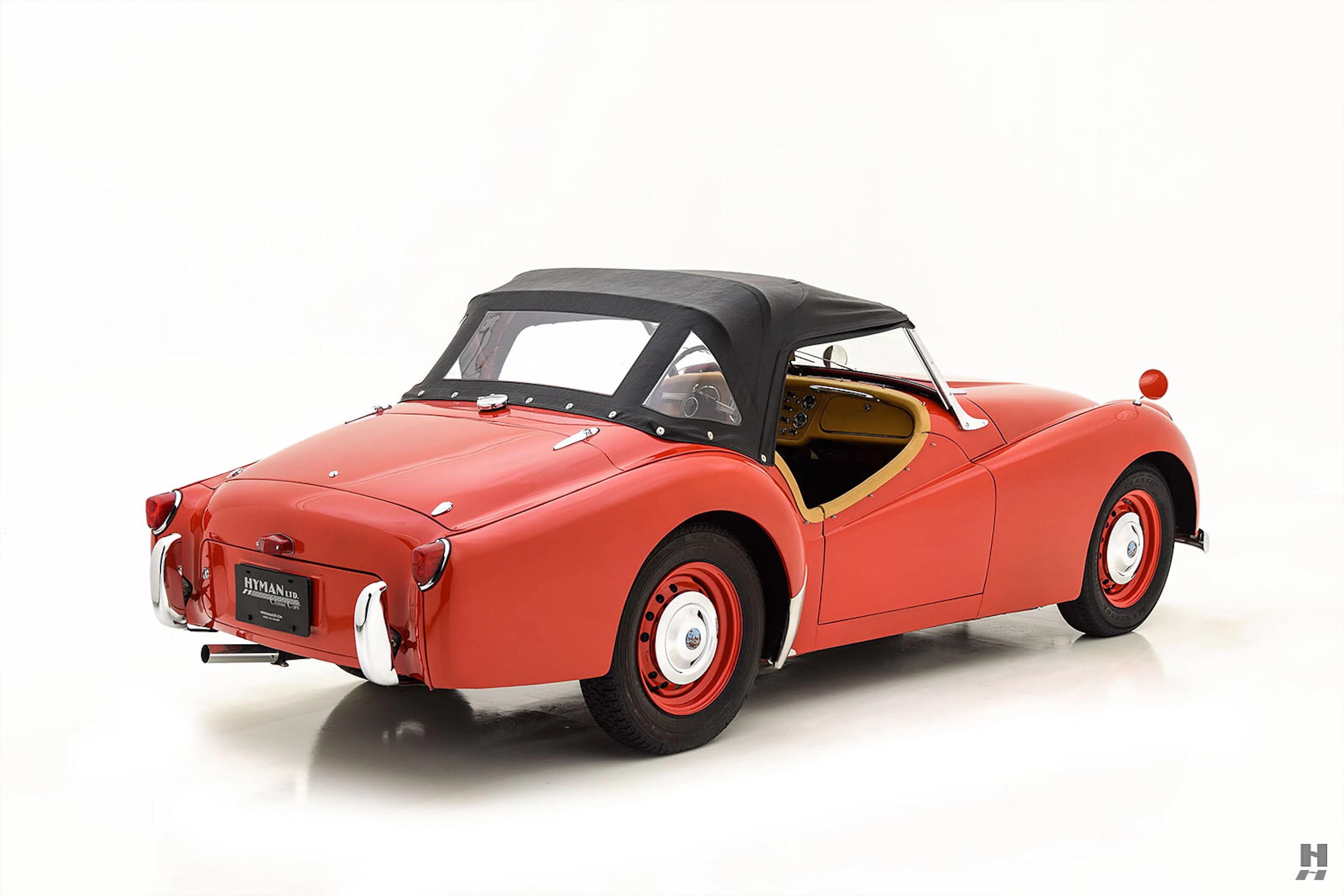 1955 Triumph TR2 roadster, courtesy Hyman Ltd.