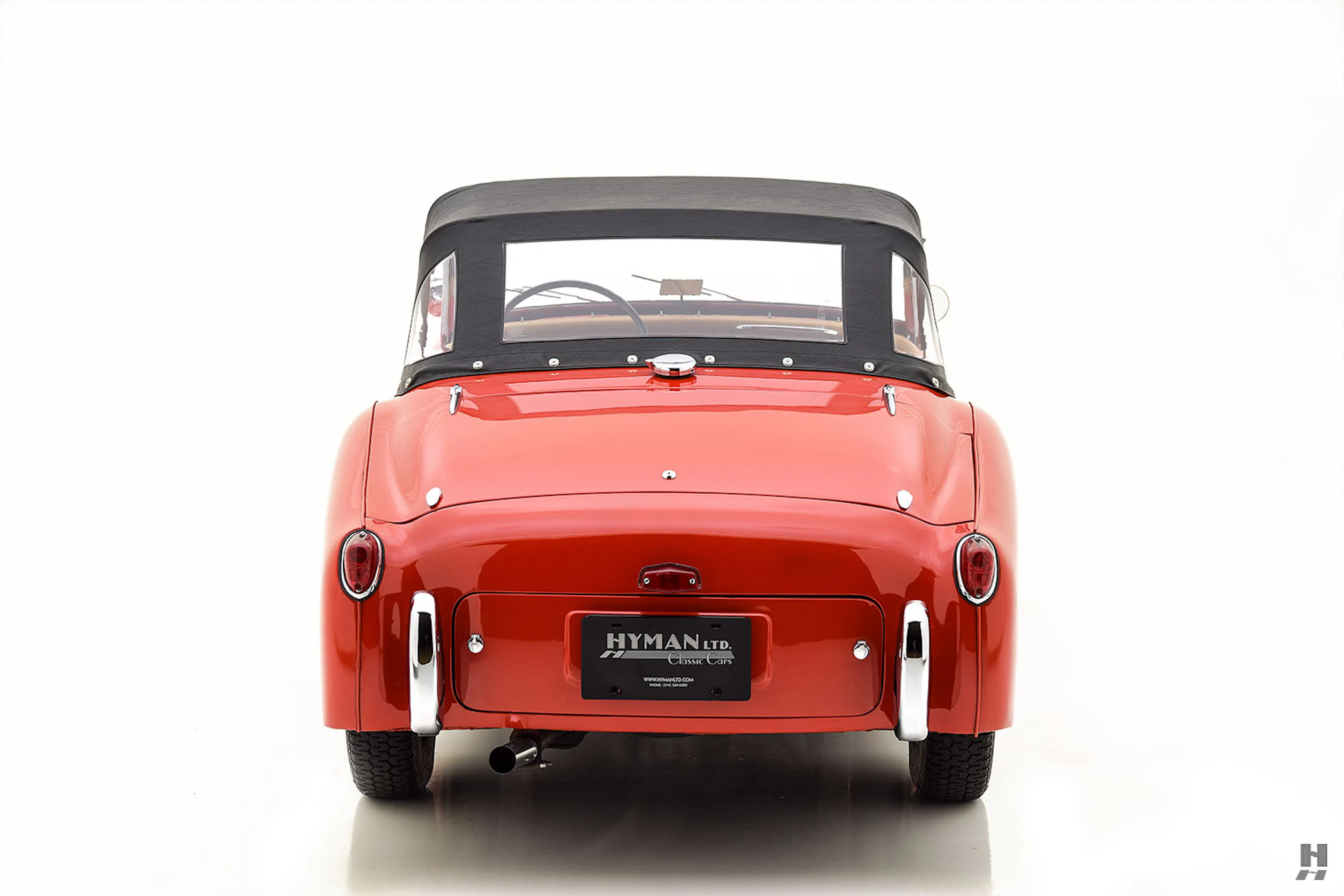 1955 Triumph TR2 roadster, courtesy Hyman Ltd.