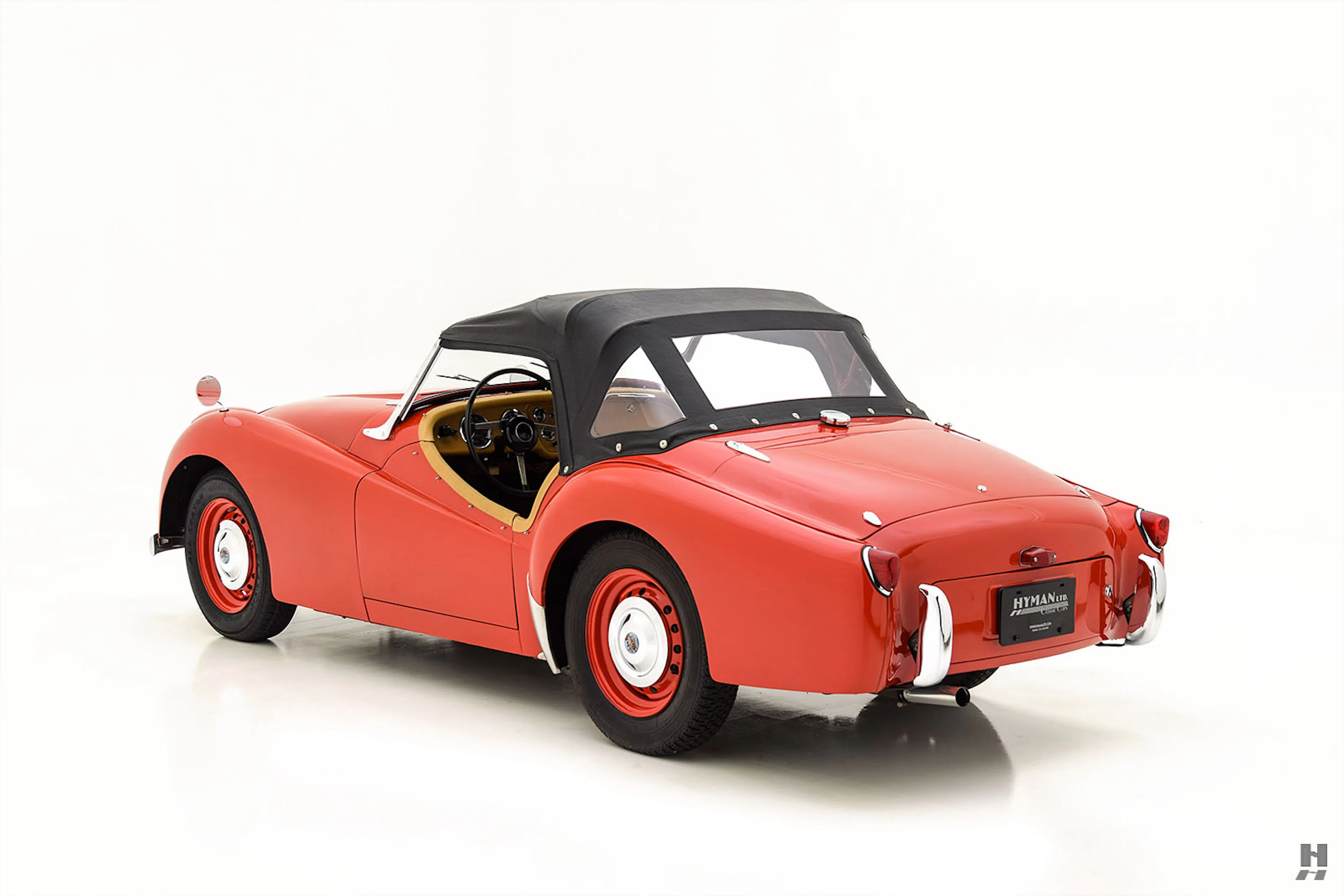 1955 Triumph TR2 roadster, courtesy Hyman Ltd.