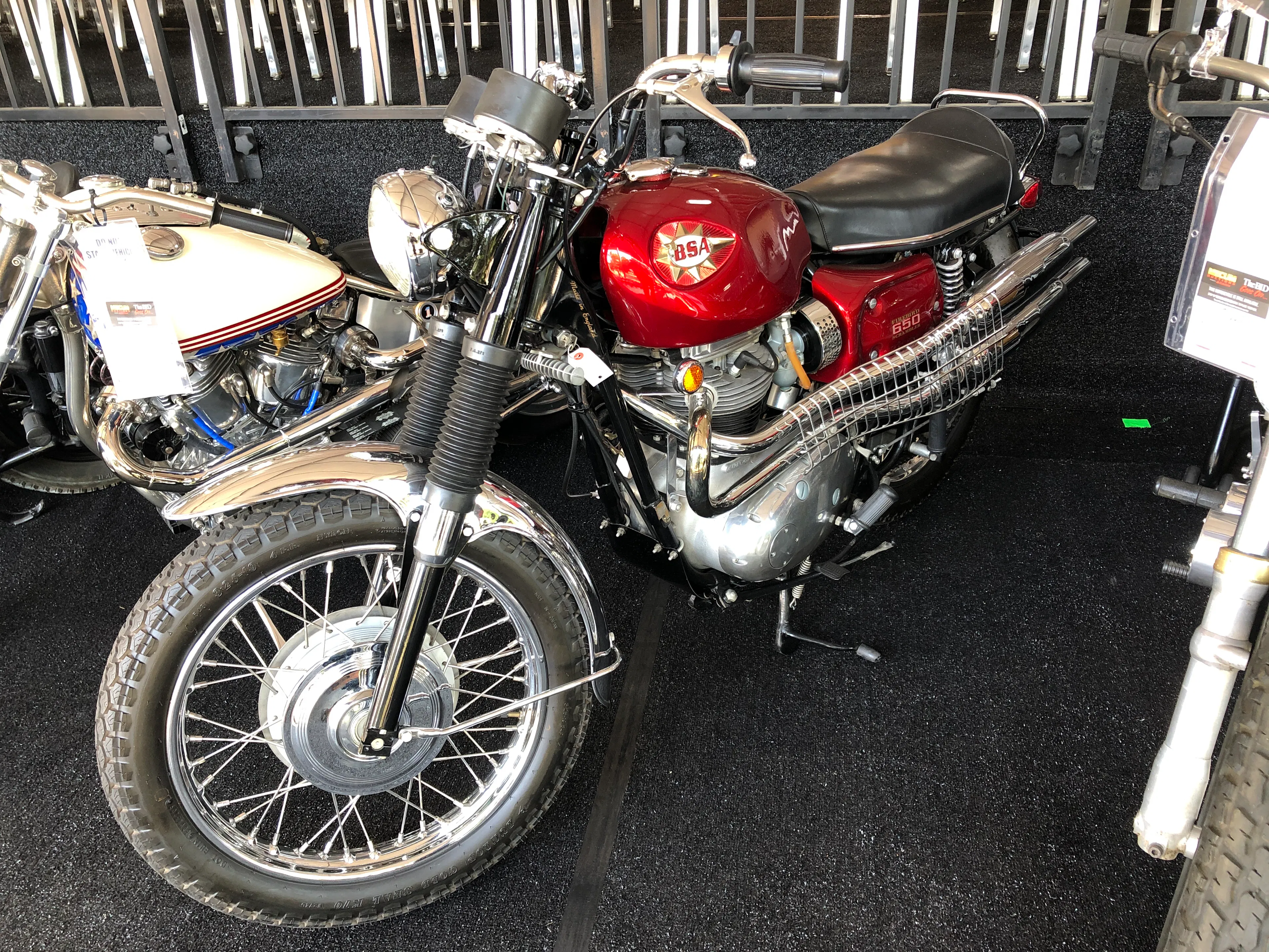 1969 BSA A65F Firebird Scrambler