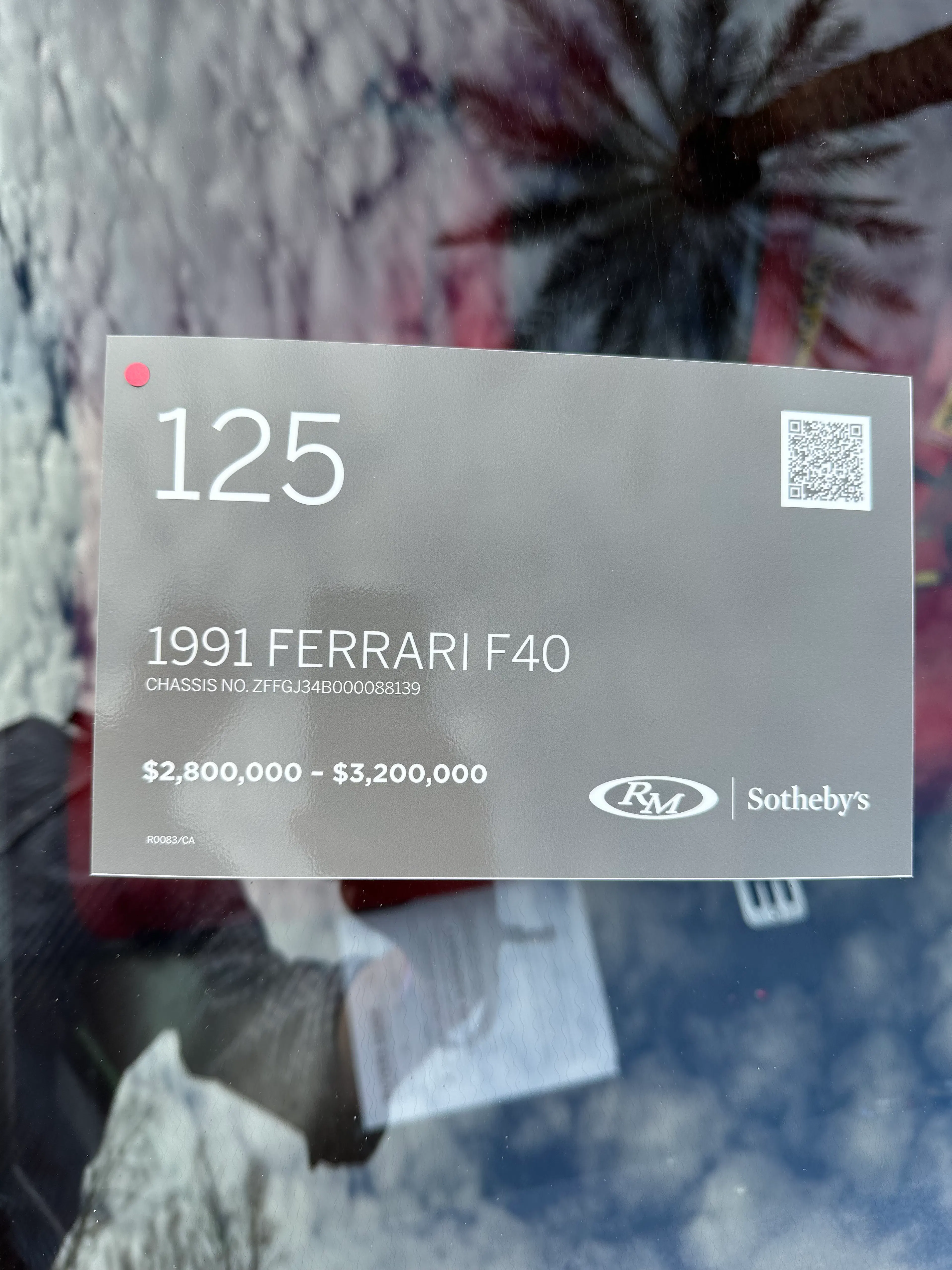 1991 Ferrari F40