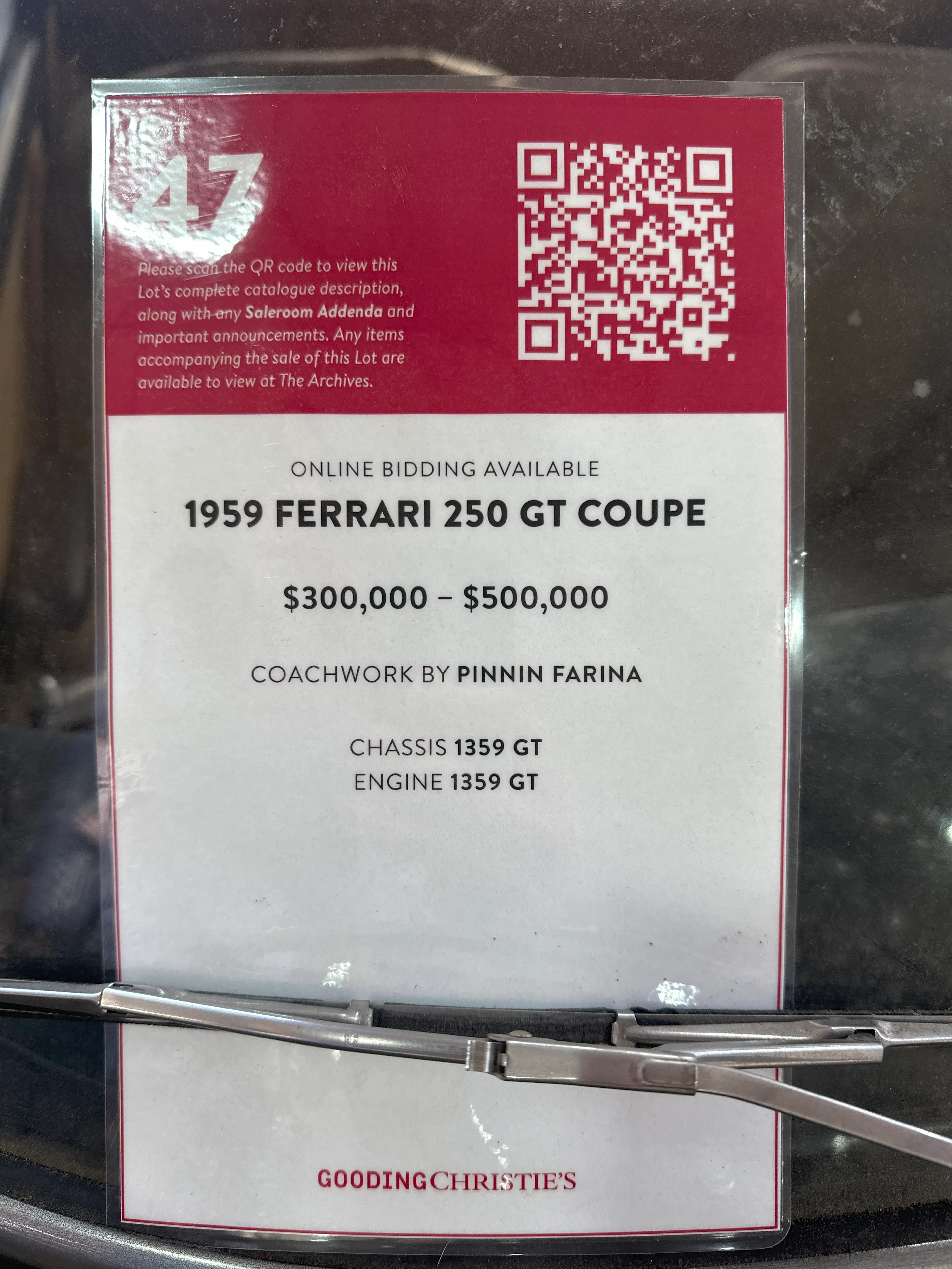 1959 Ferrari 250 GT