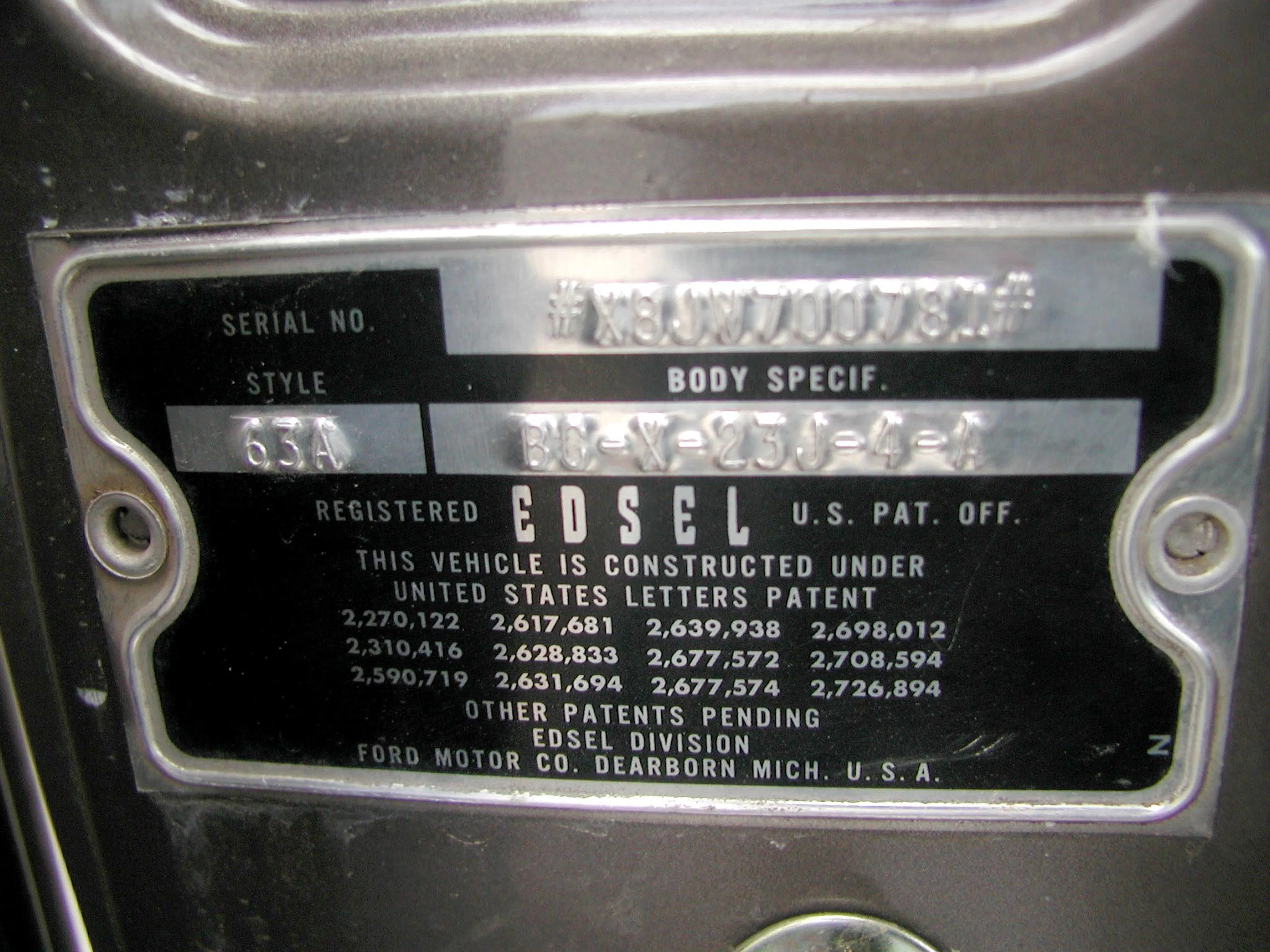 1958 Edsel Corsair Base | Hagerty Valuation Tools®