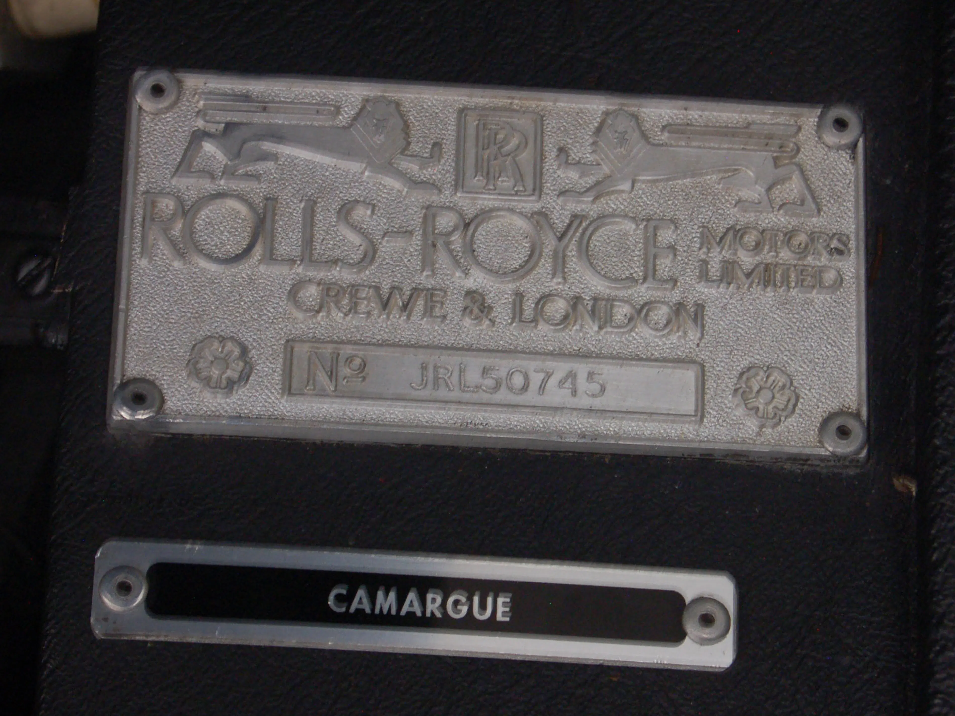 1980 Rolls-Royce Camargue Base