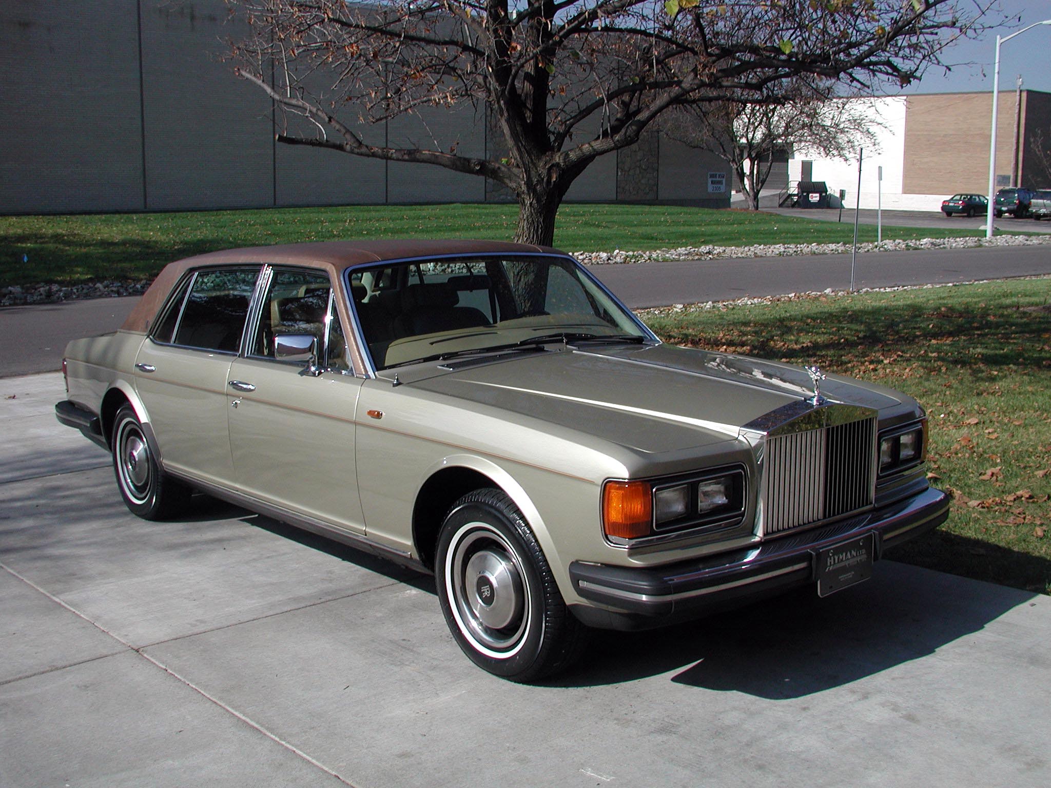 1986 RollsRoyce Silver Spur technical and mechanical specifications