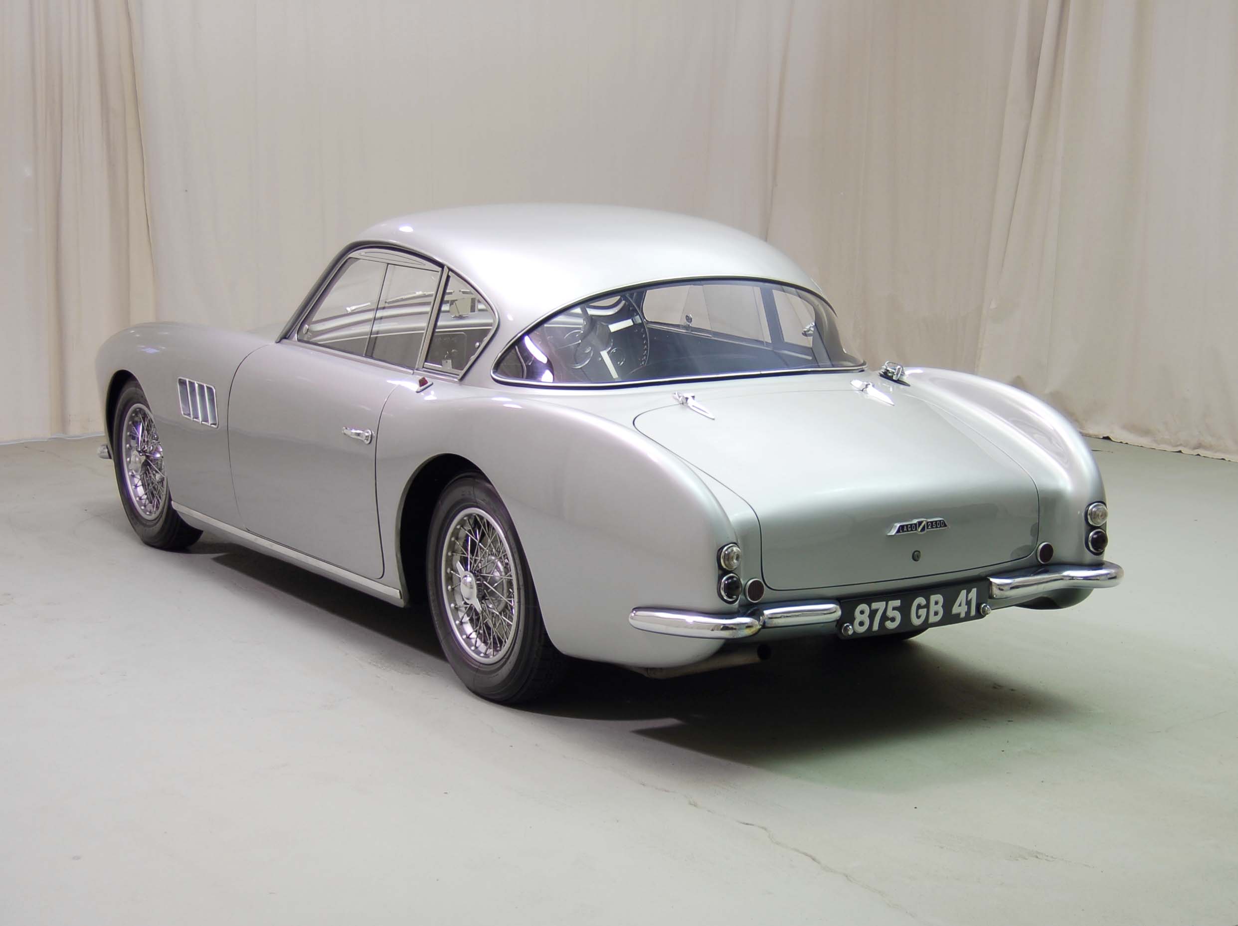 silver Talbot Lago 2500 Coupe T14 LS 1955 