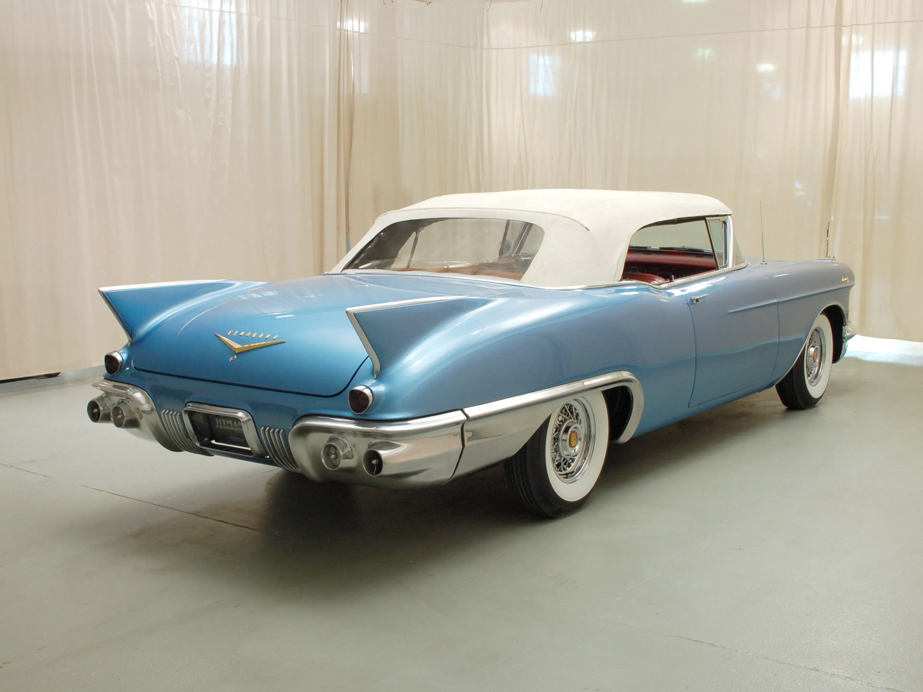 Modellautos Cadillac Eldorado 1/43 Stamp Models Biarritz türkis 1970 1