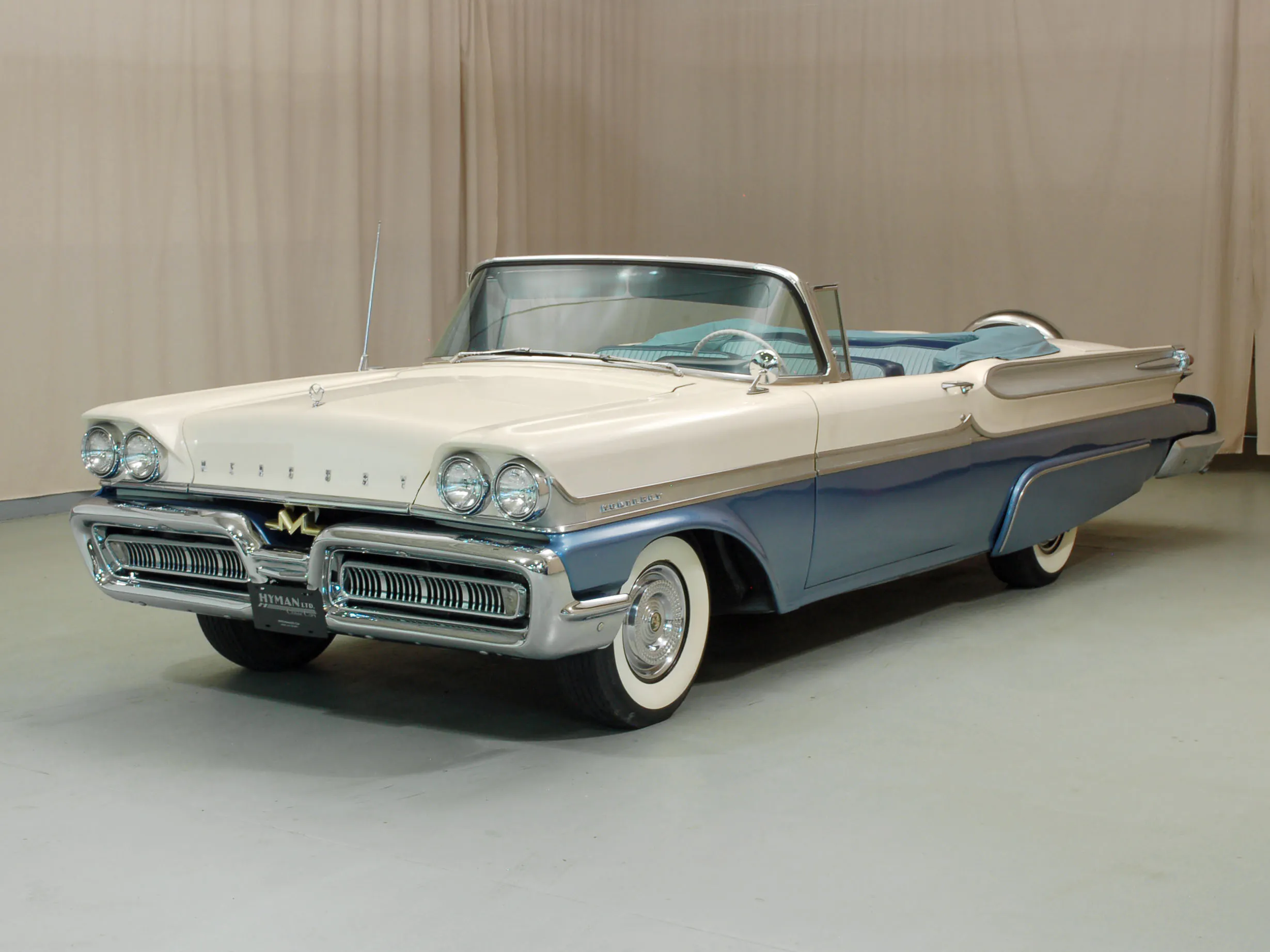 1958 Mercury Monterey 2dr Convertible Courtesy of Hyman Ltd.