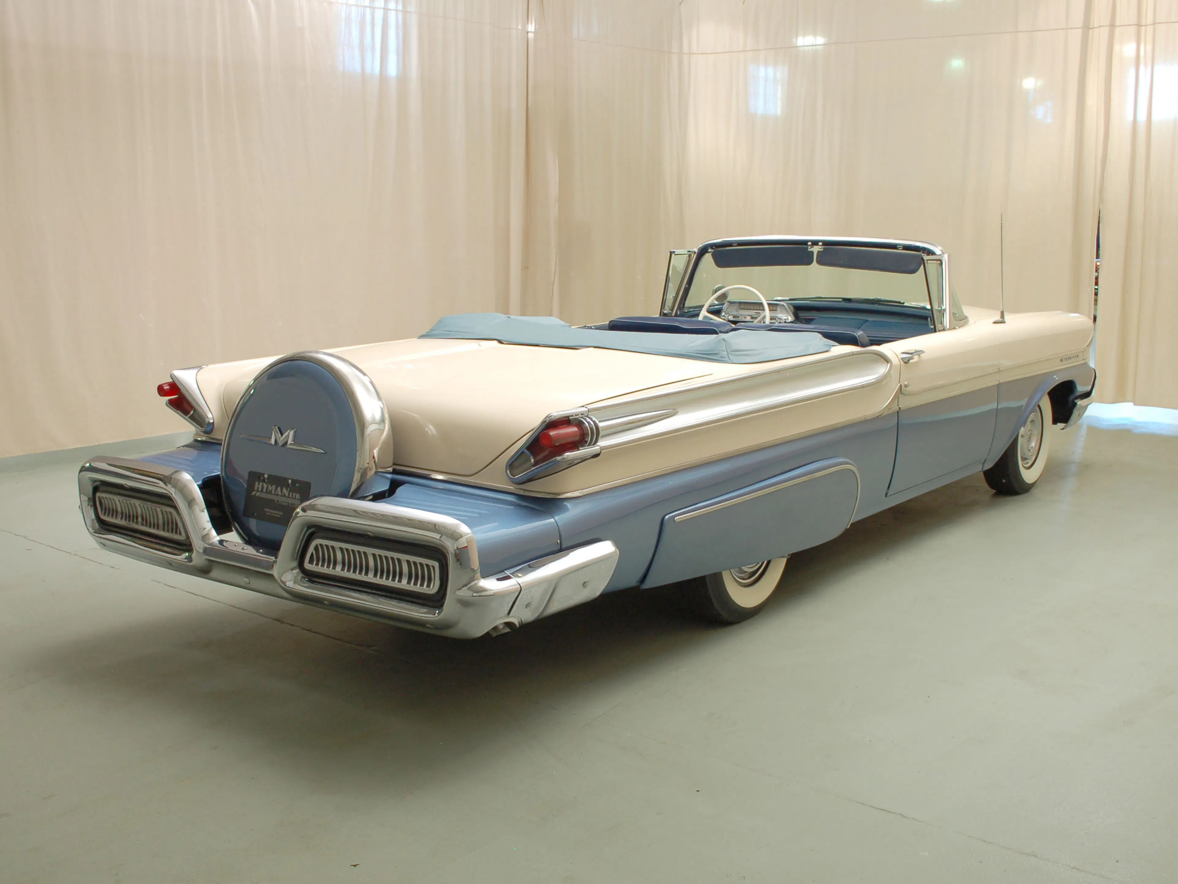 1958 Mercury Monterey 2dr Convertible Courtesy of Hyman Ltd.