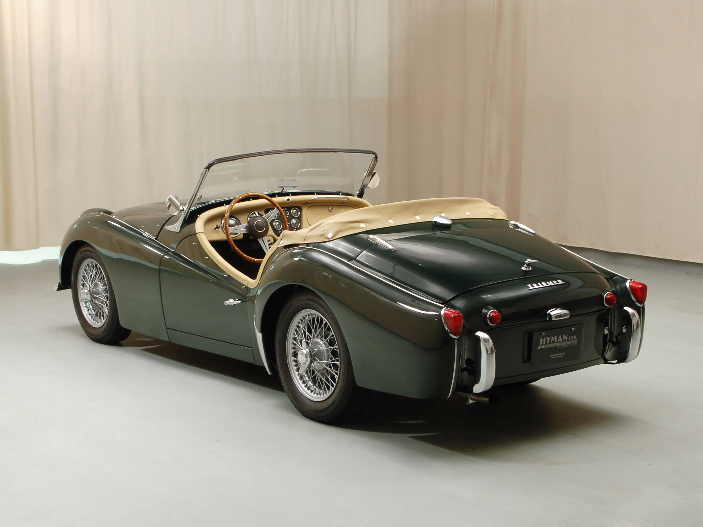 1960 Triumph TR3A 2dr Roadster Courtesy of Hyman Ltd.