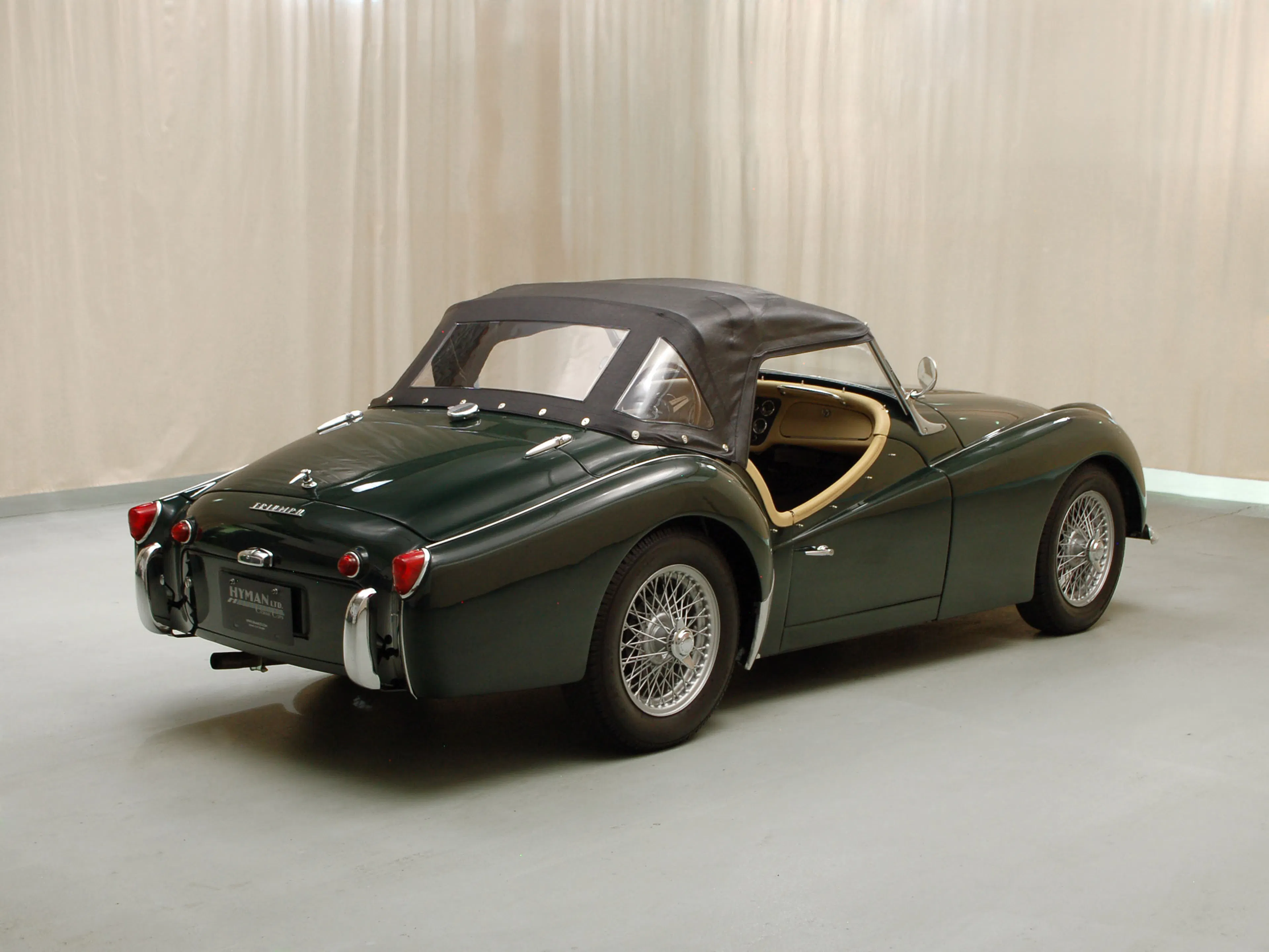1960 Triumph TR3A 2dr Roadster Courtesy of Hyman Ltd.