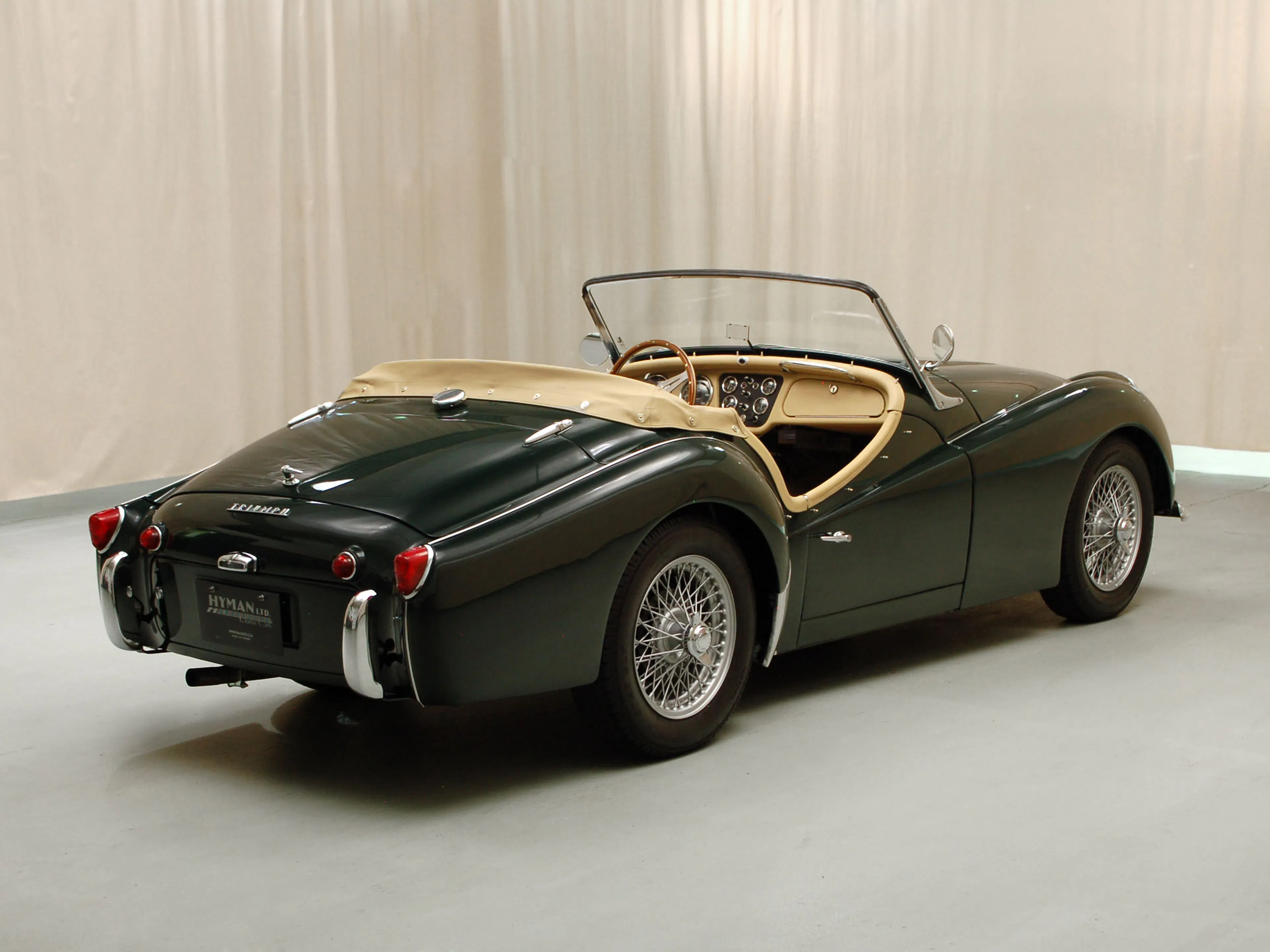 1960 Triumph TR3A 2dr Roadster Courtesy of Hyman Ltd.