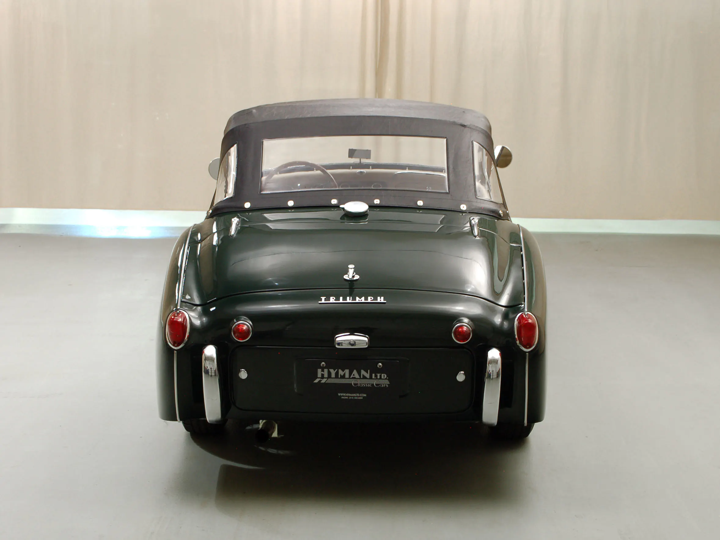 1960 Triumph TR3A 2dr Roadster Courtesy of Hyman Ltd.