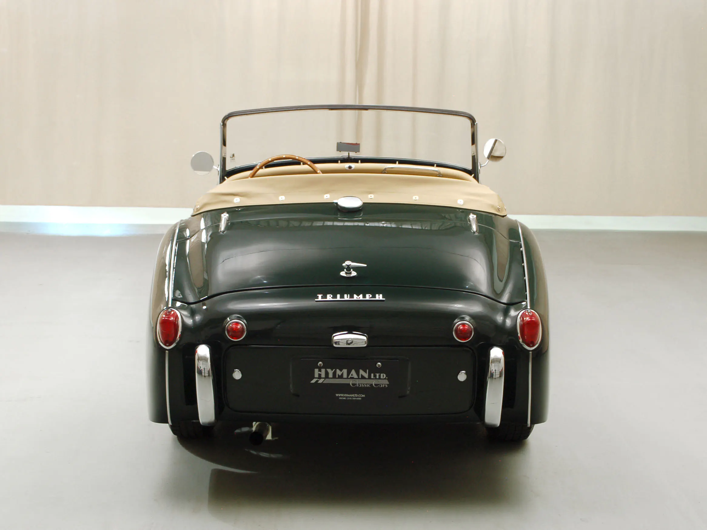 1960 Triumph TR3A 2dr Roadster Courtesy of Hyman Ltd.