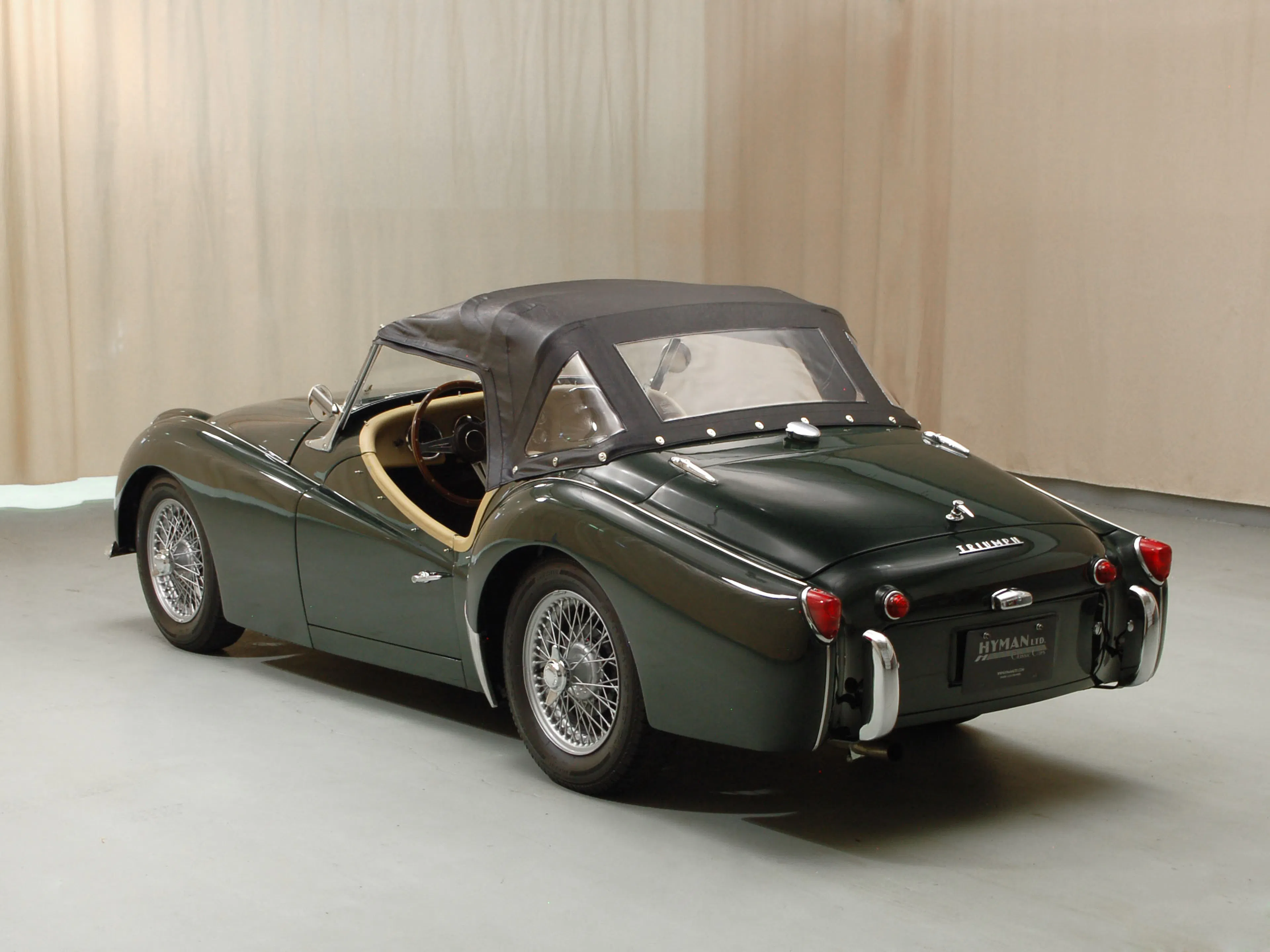 1960 Triumph TR3A 2dr Roadster Courtesy of Hyman Ltd.