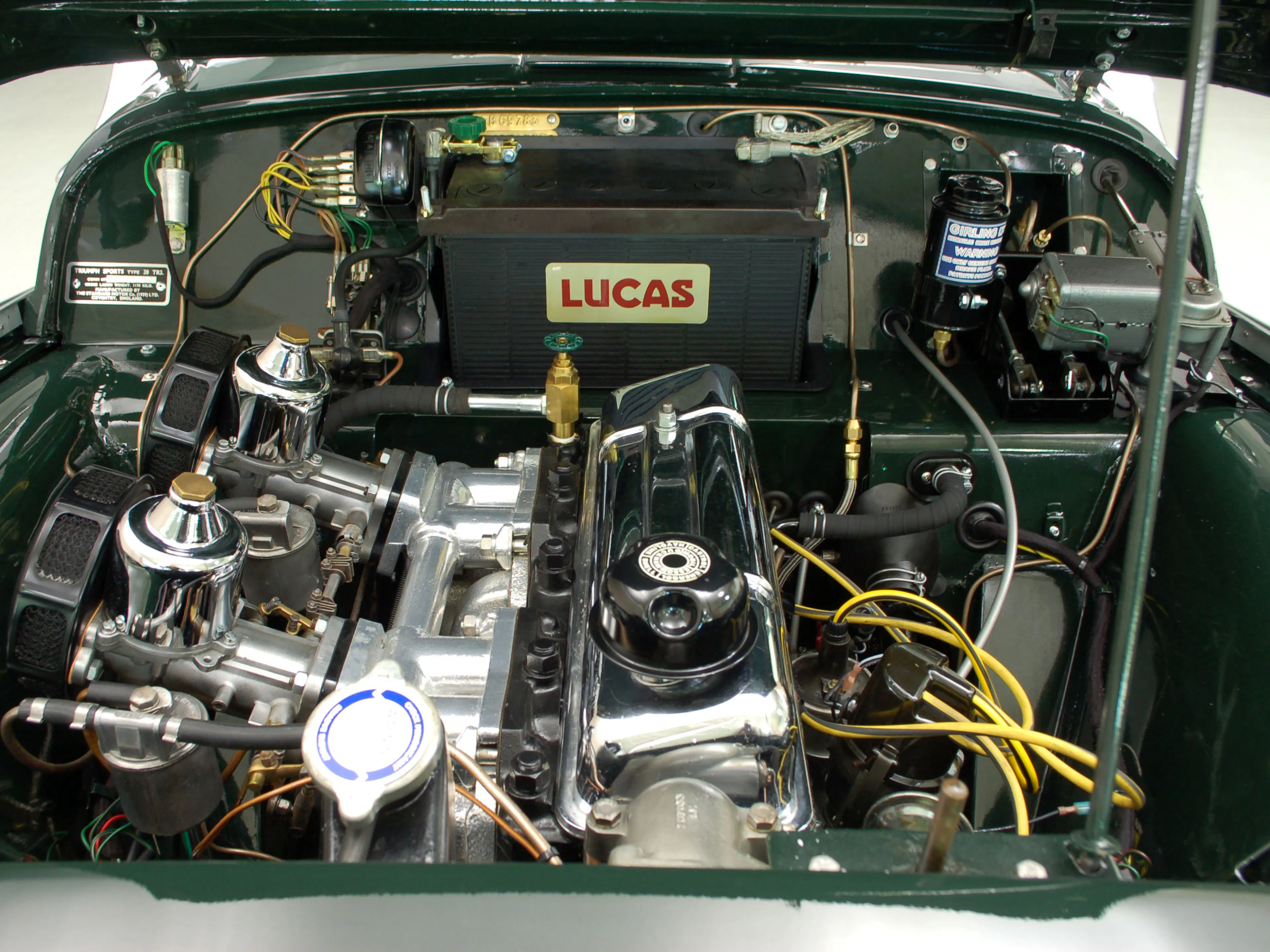 1960 Triumph TR3A 2dr Roadster Courtesy of Hyman Ltd.