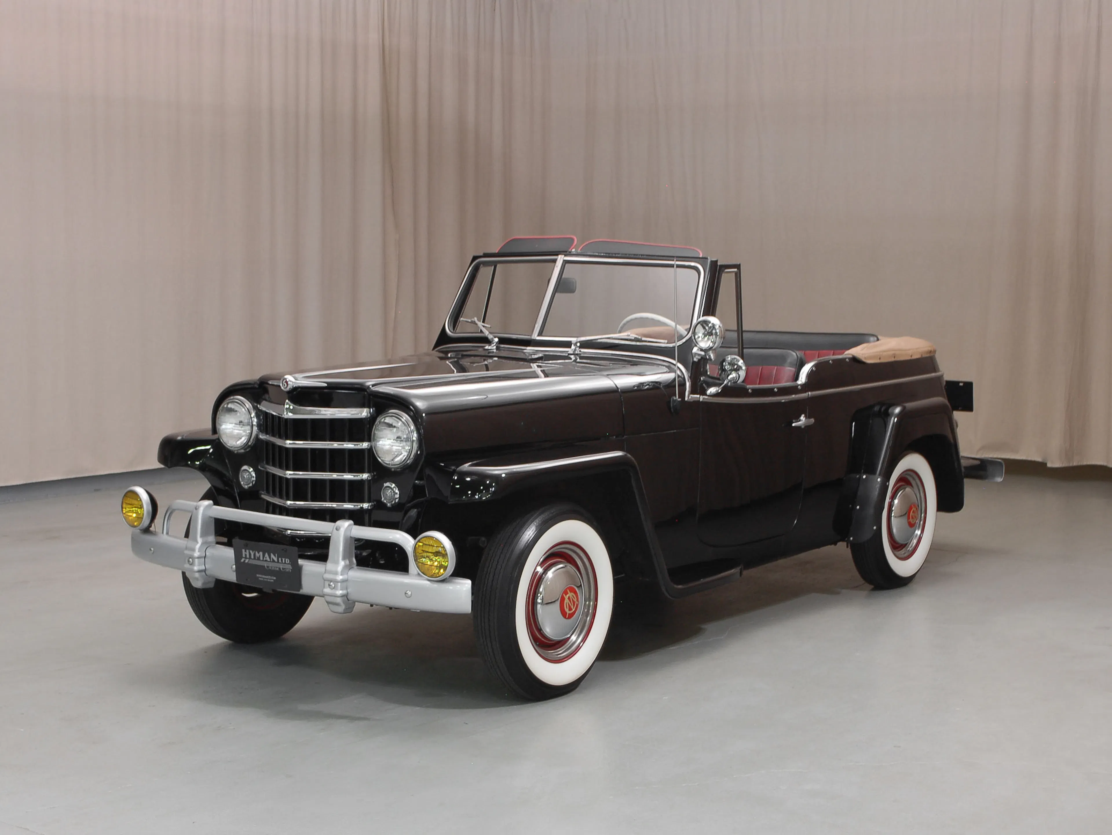1950 Willys Jeepster 2dr Phaeton Convertible Courtesy of Hyman Ltd.