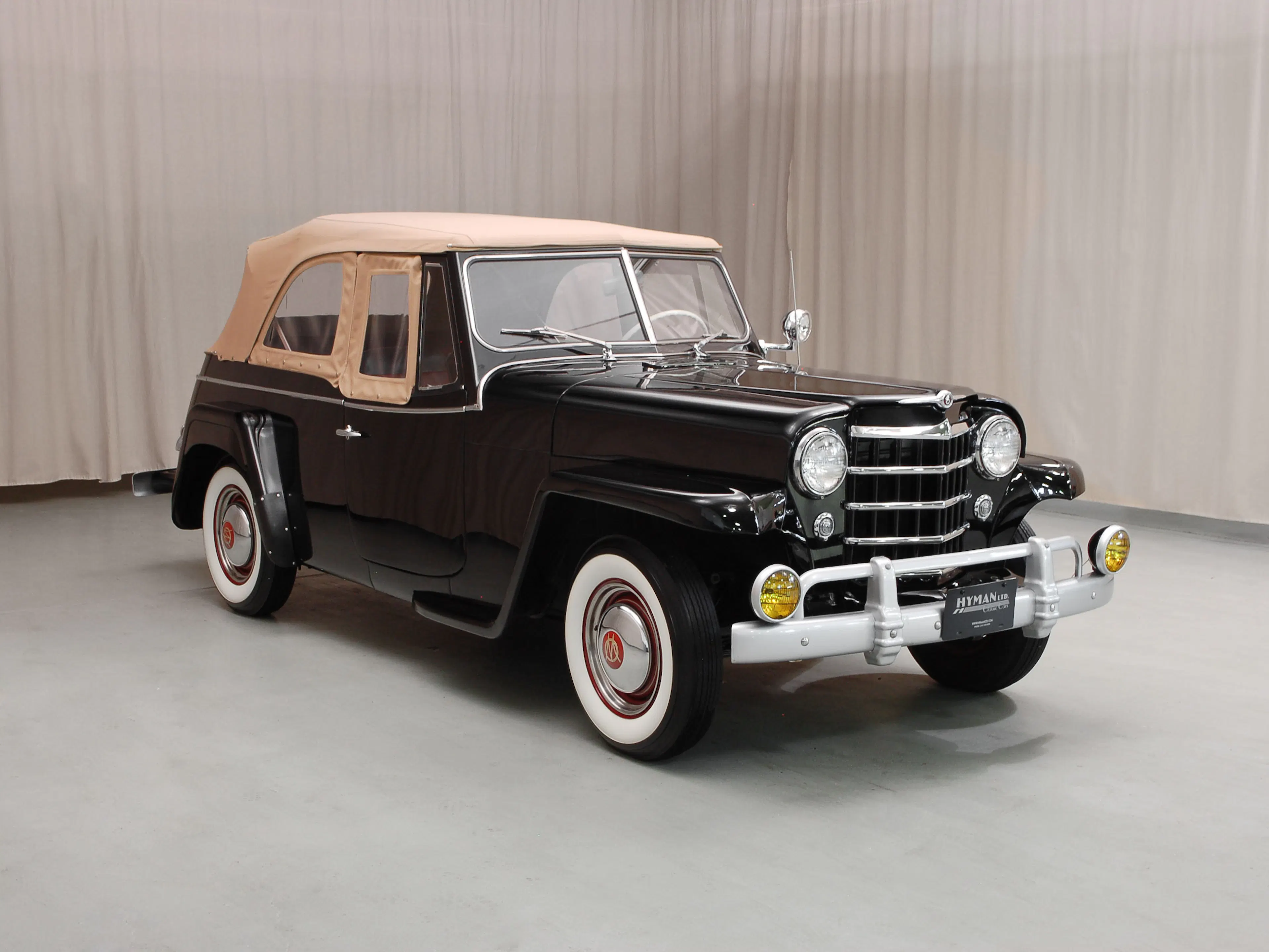 1950 Willys Jeepster 2dr Phaeton Convertible Courtesy of Hyman Ltd.