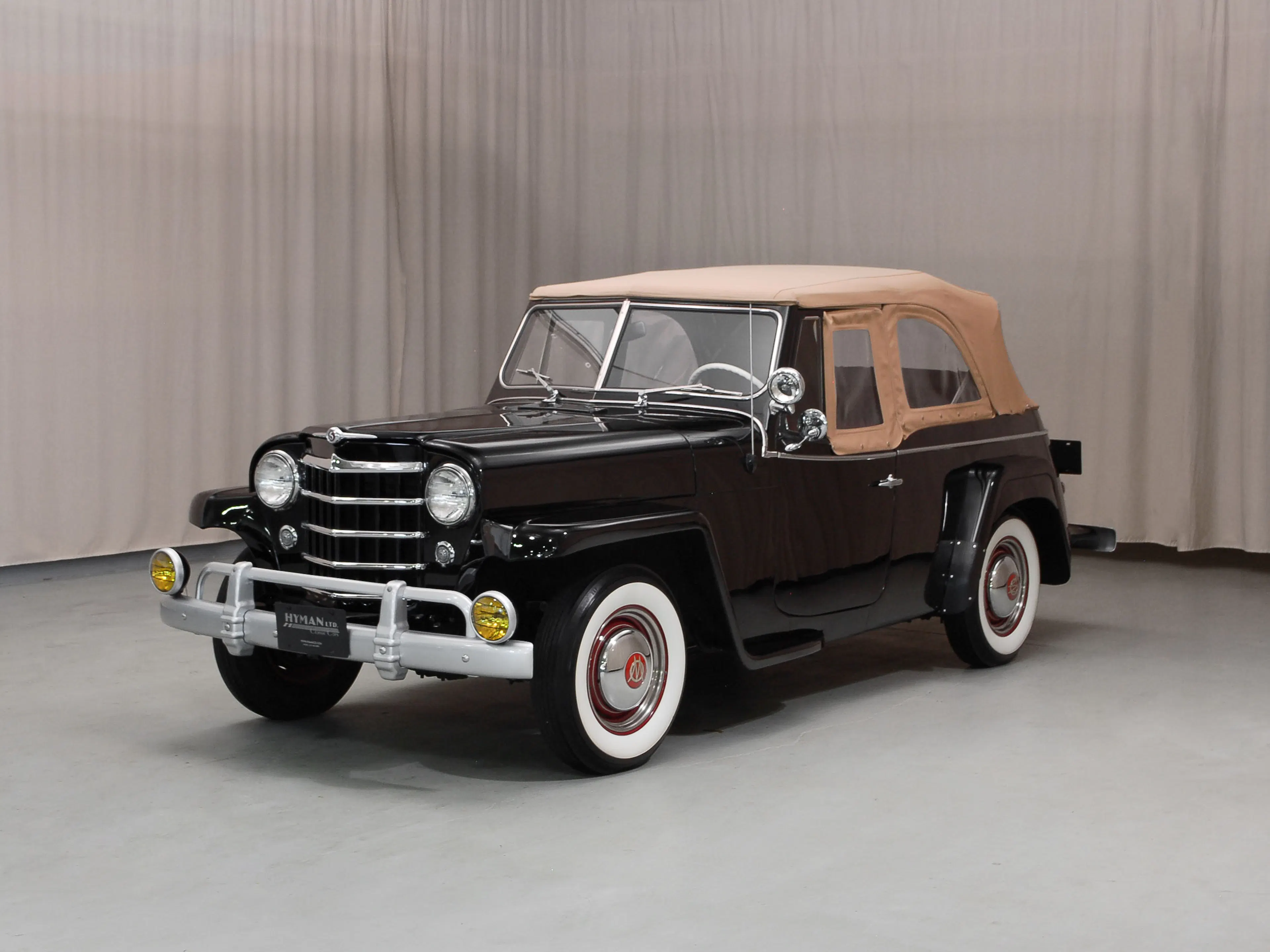 1950 Willys Jeepster 2dr Phaeton Convertible Courtesy of Hyman Ltd.