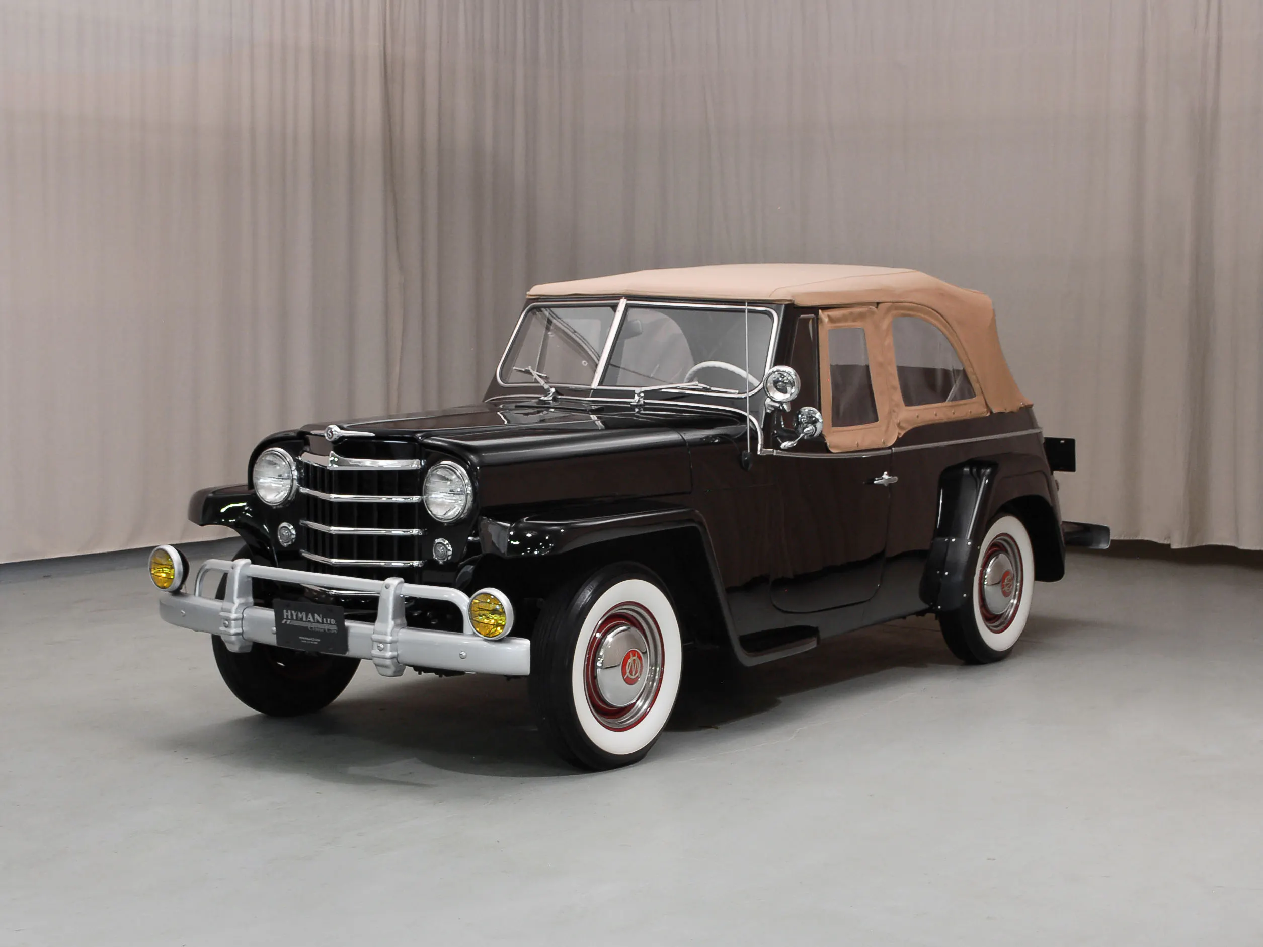 1950 Willys Jeepster 2dr Phaeton Convertible Courtesy of Hyman Ltd.