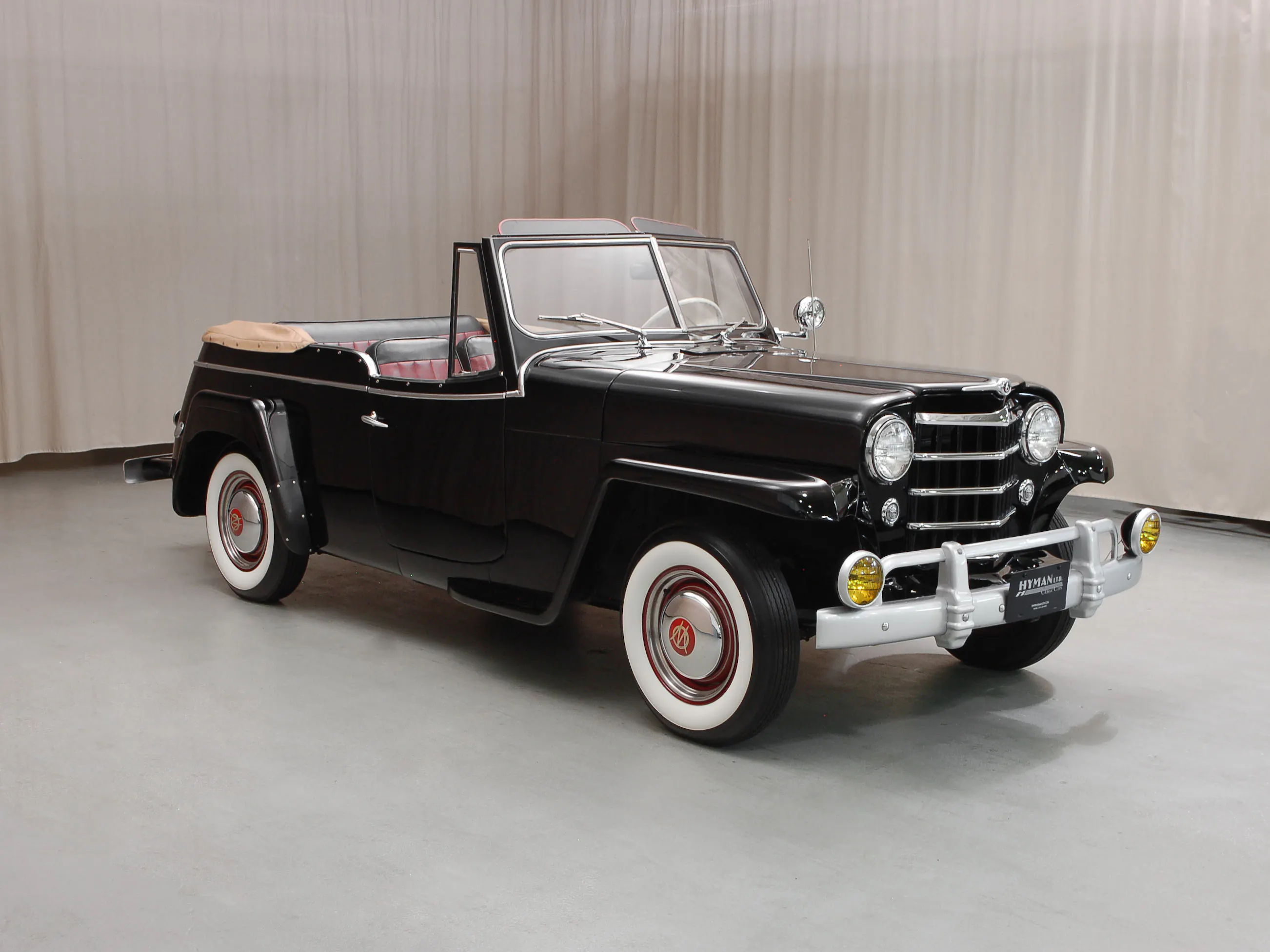 1950 Willys Jeepster 2dr Phaeton Convertible Courtesy of Hyman Ltd.