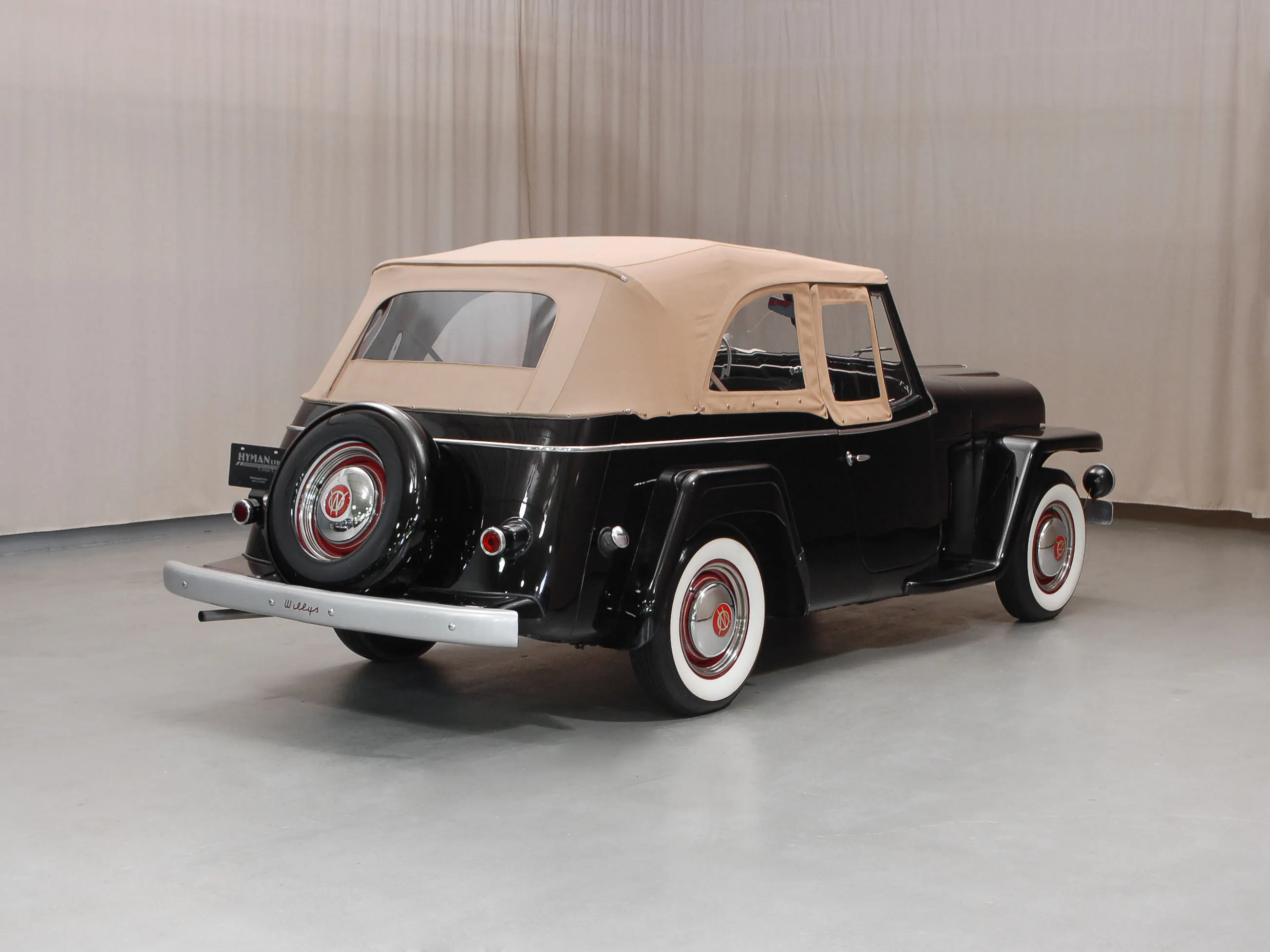 1950 Willys Jeepster 2dr Phaeton Convertible Courtesy of Hyman Ltd.