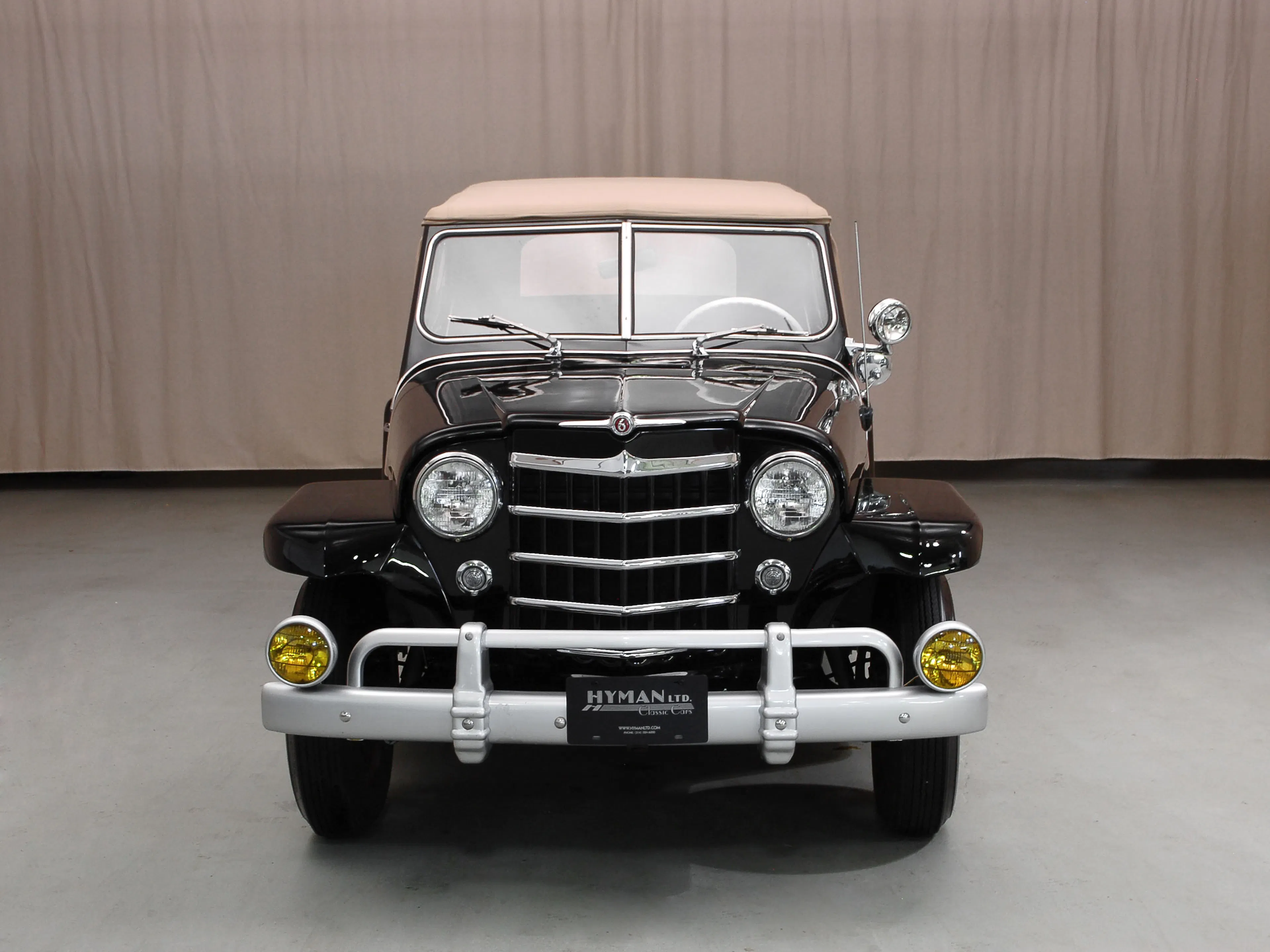 1950 Willys Jeepster 2dr Phaeton Convertible Courtesy of Hyman Ltd.