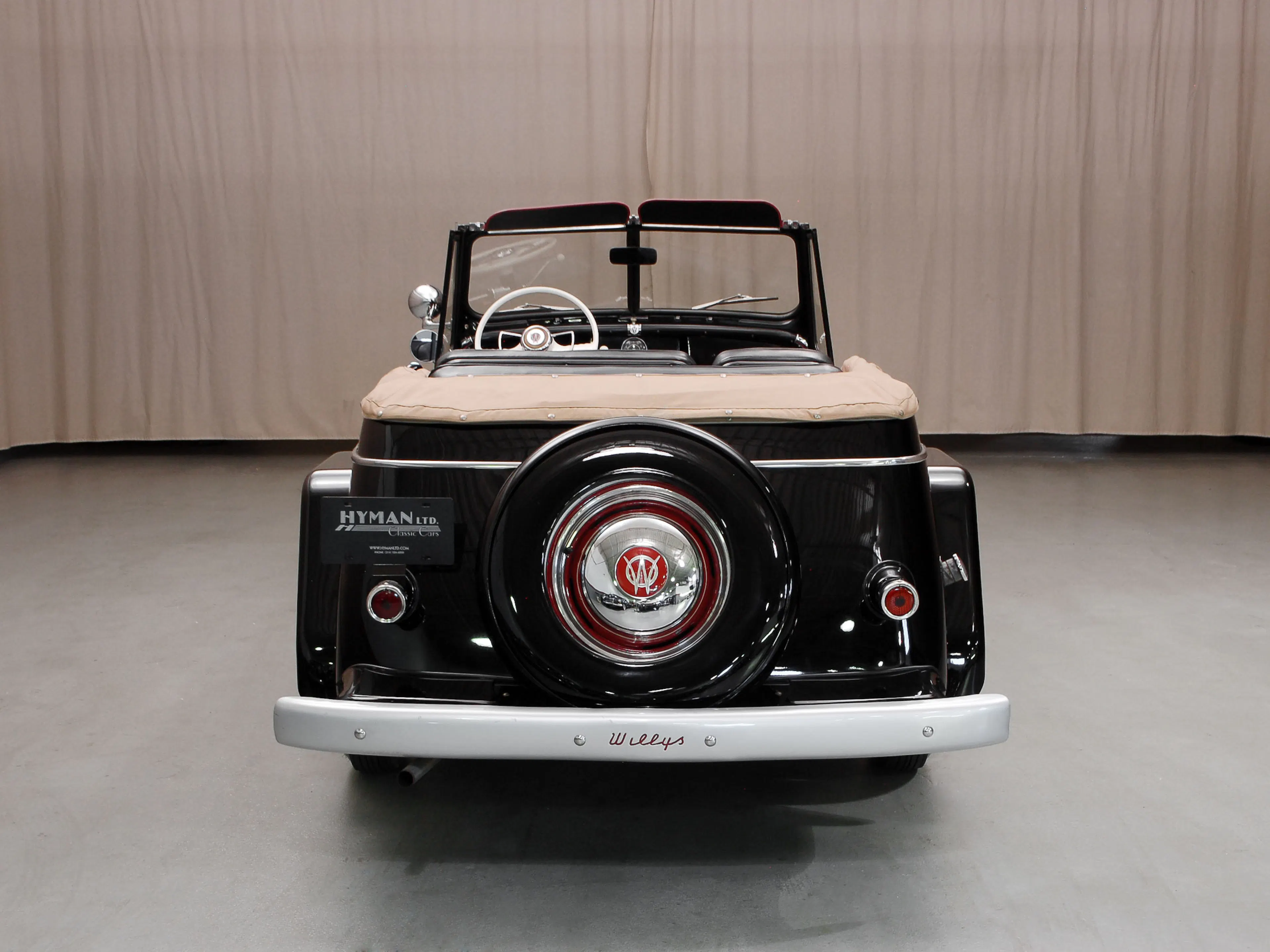 1950 Willys Jeepster 2dr Phaeton Convertible Courtesy of Hyman Ltd.