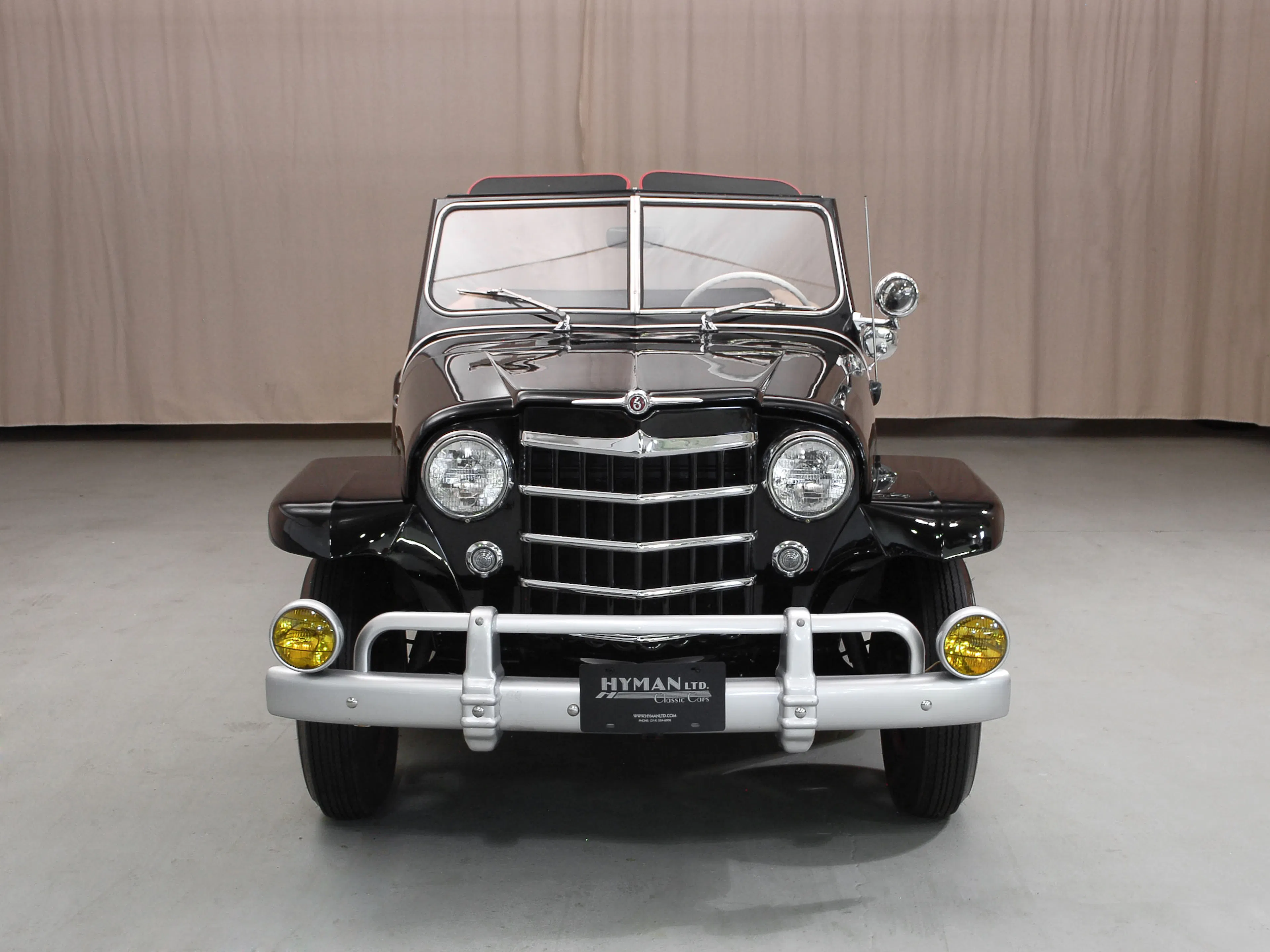 1950 Willys Jeepster 2dr Phaeton Convertible Courtesy of Hyman Ltd.