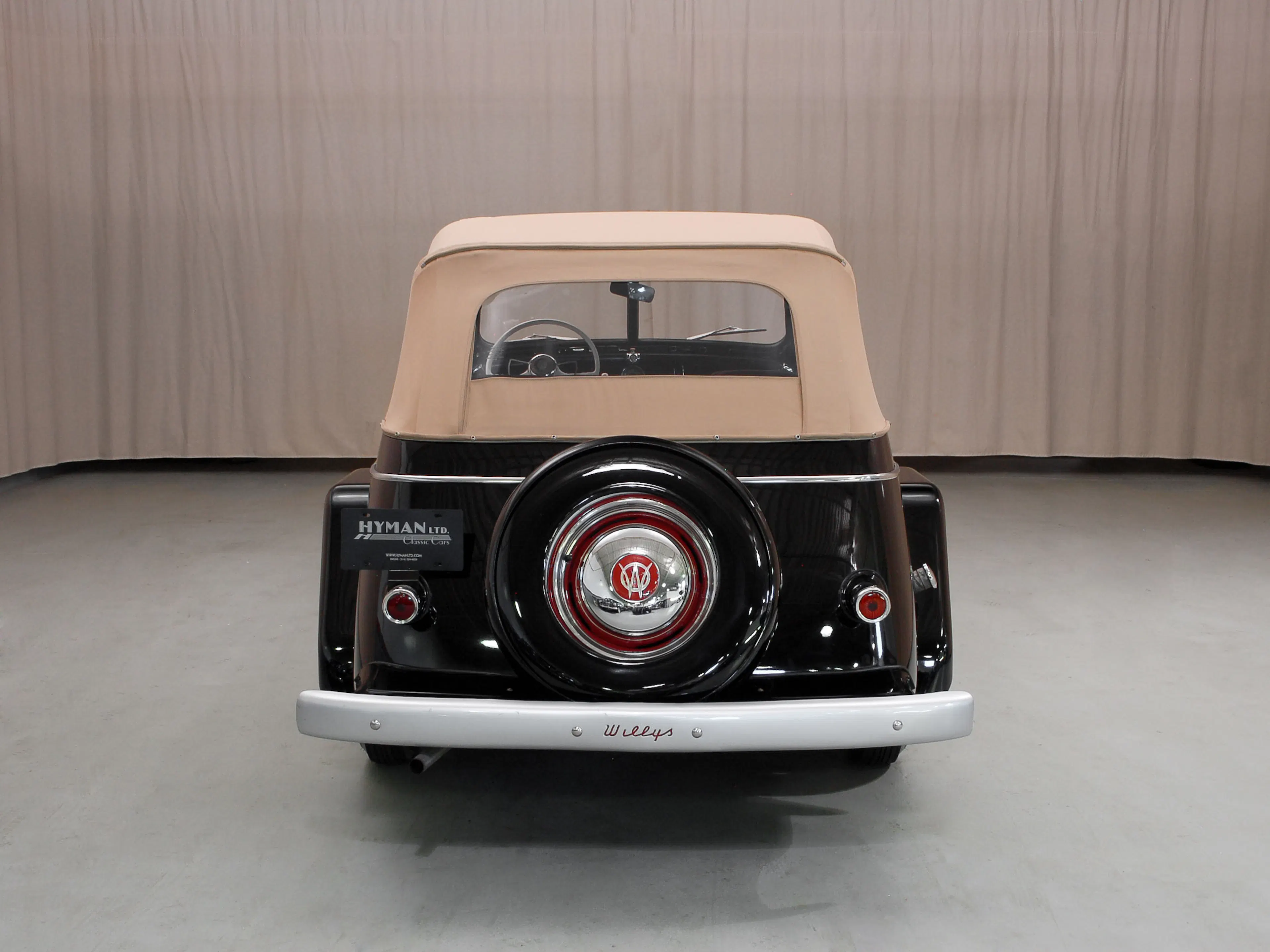 1950 Willys Jeepster 2dr Phaeton Convertible Courtesy of Hyman Ltd.