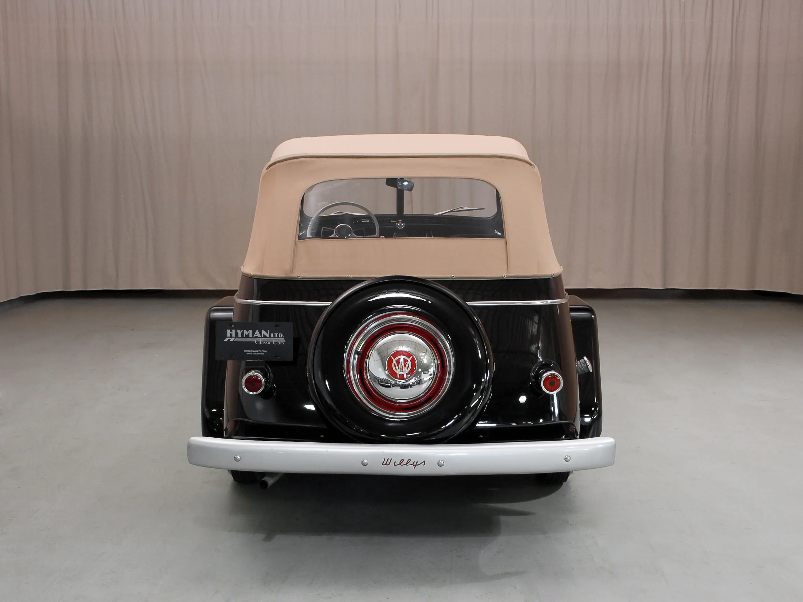 1950 Willys Jeepster 2dr Phaeton Convertible Courtesy of Hyman Ltd.
