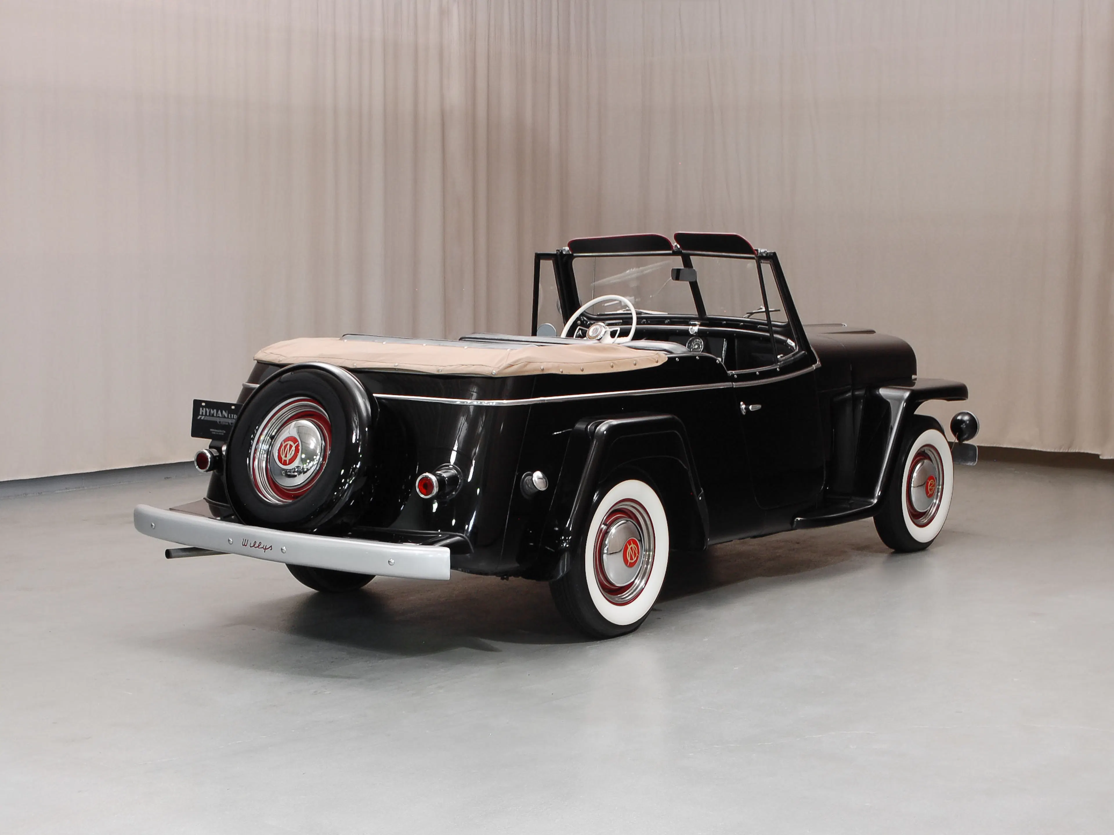 1950 Willys Jeepster 2dr Phaeton Convertible Courtesy of Hyman Ltd.