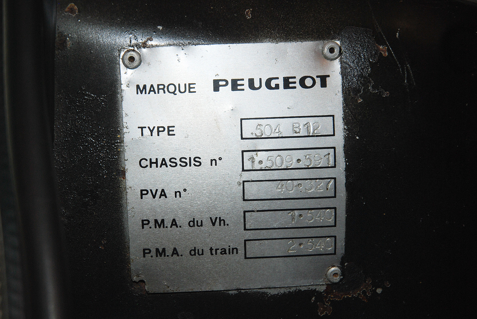 1973 Peugeot 504
