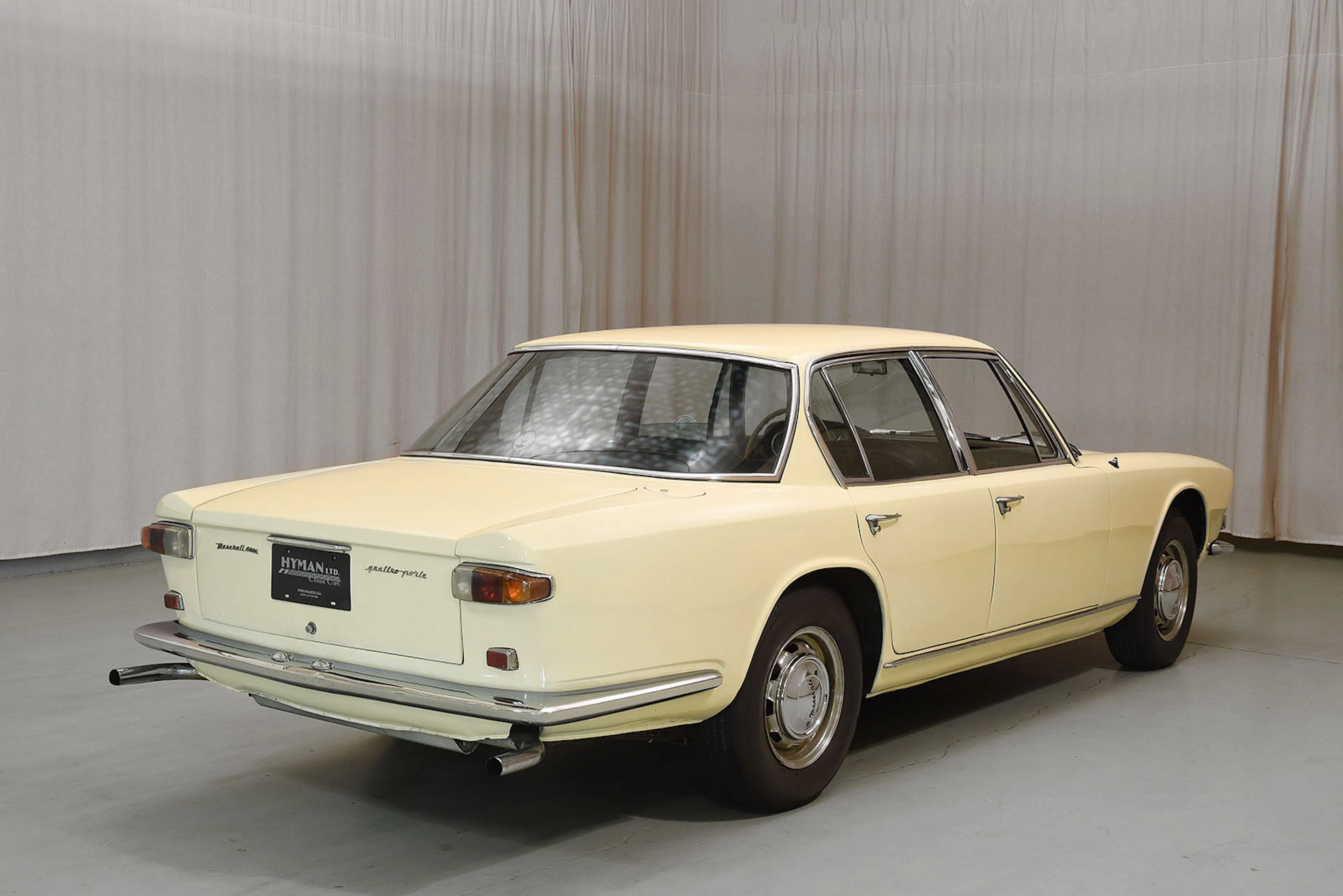 1967 Maserati Quattroporte 4dr Sedan Courtesy of Hyman Ltd.