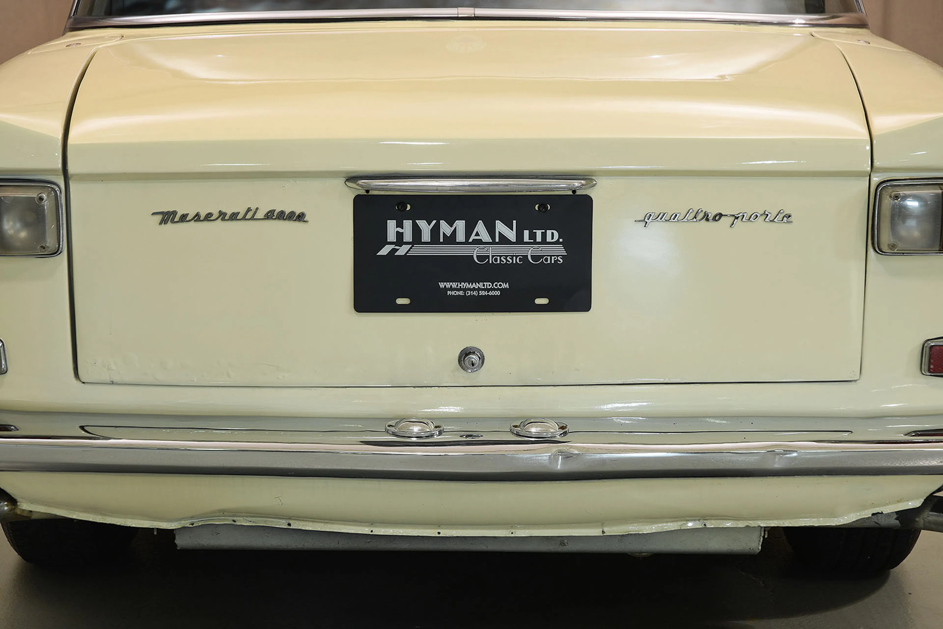 1967 Maserati Quattroporte 4dr Sedan Courtesy of Hyman Ltd.