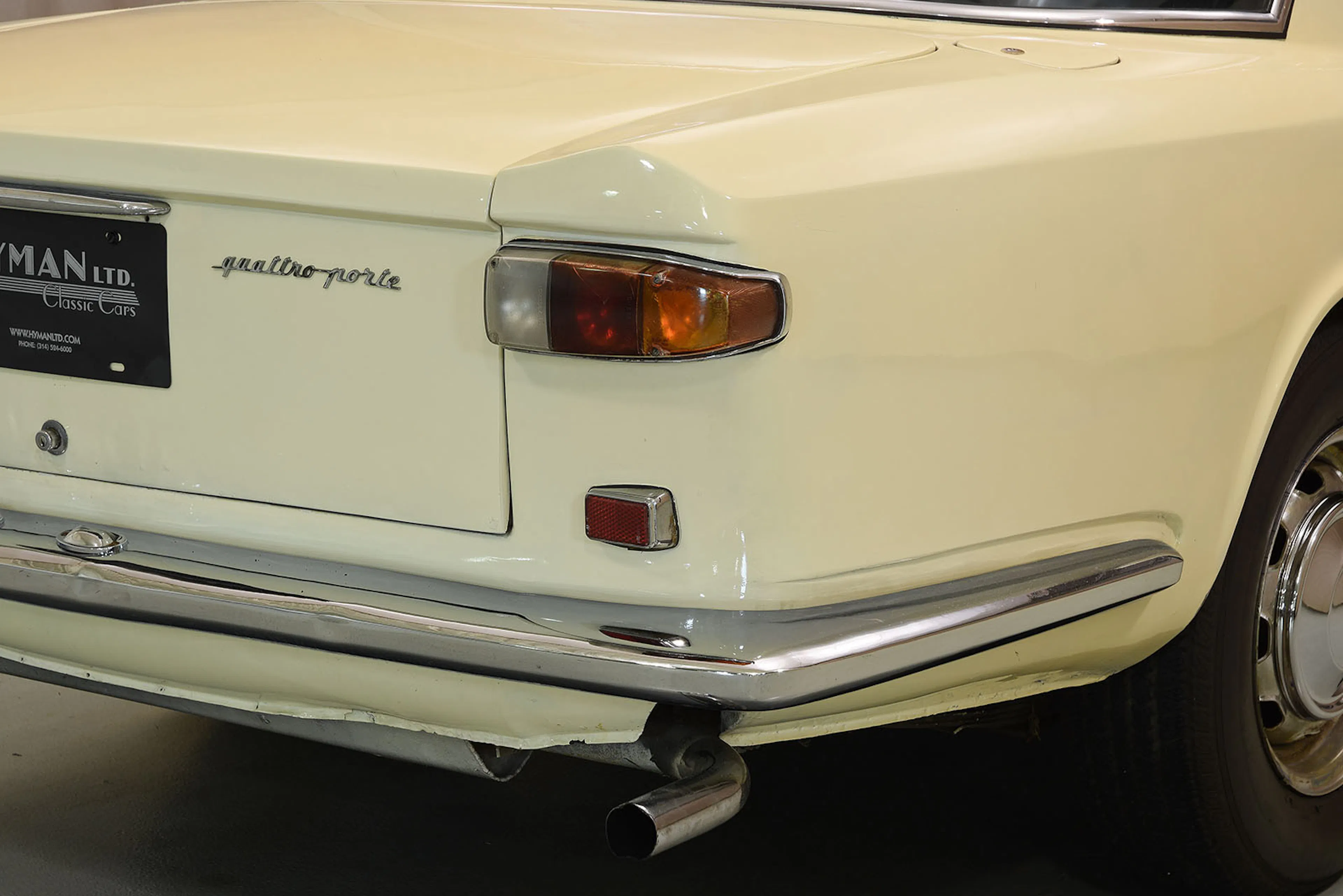 1967 Maserati Quattroporte 4dr Sedan Courtesy of Hyman Ltd.