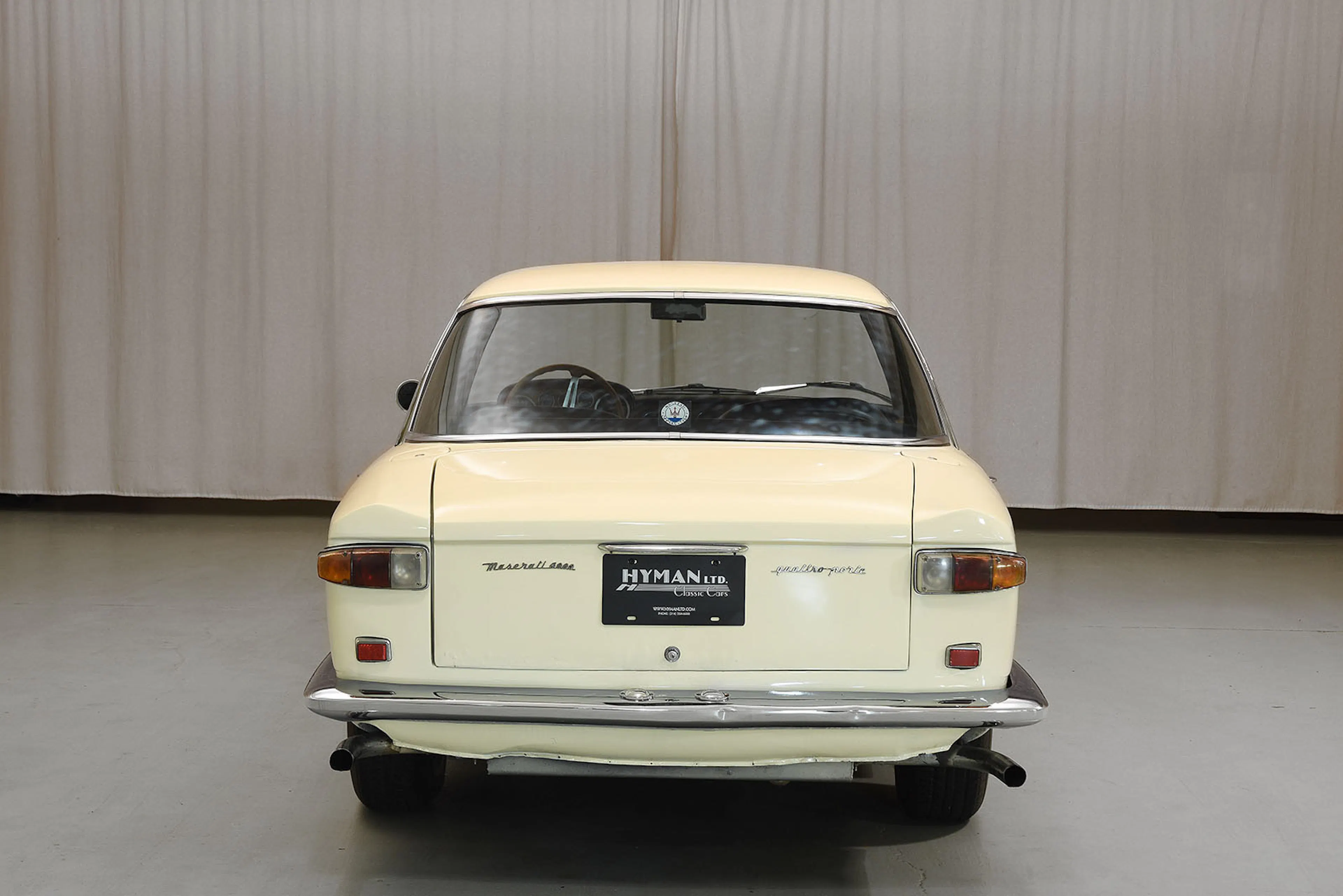 1967 Maserati Quattroporte 4dr Sedan Courtesy of Hyman Ltd.