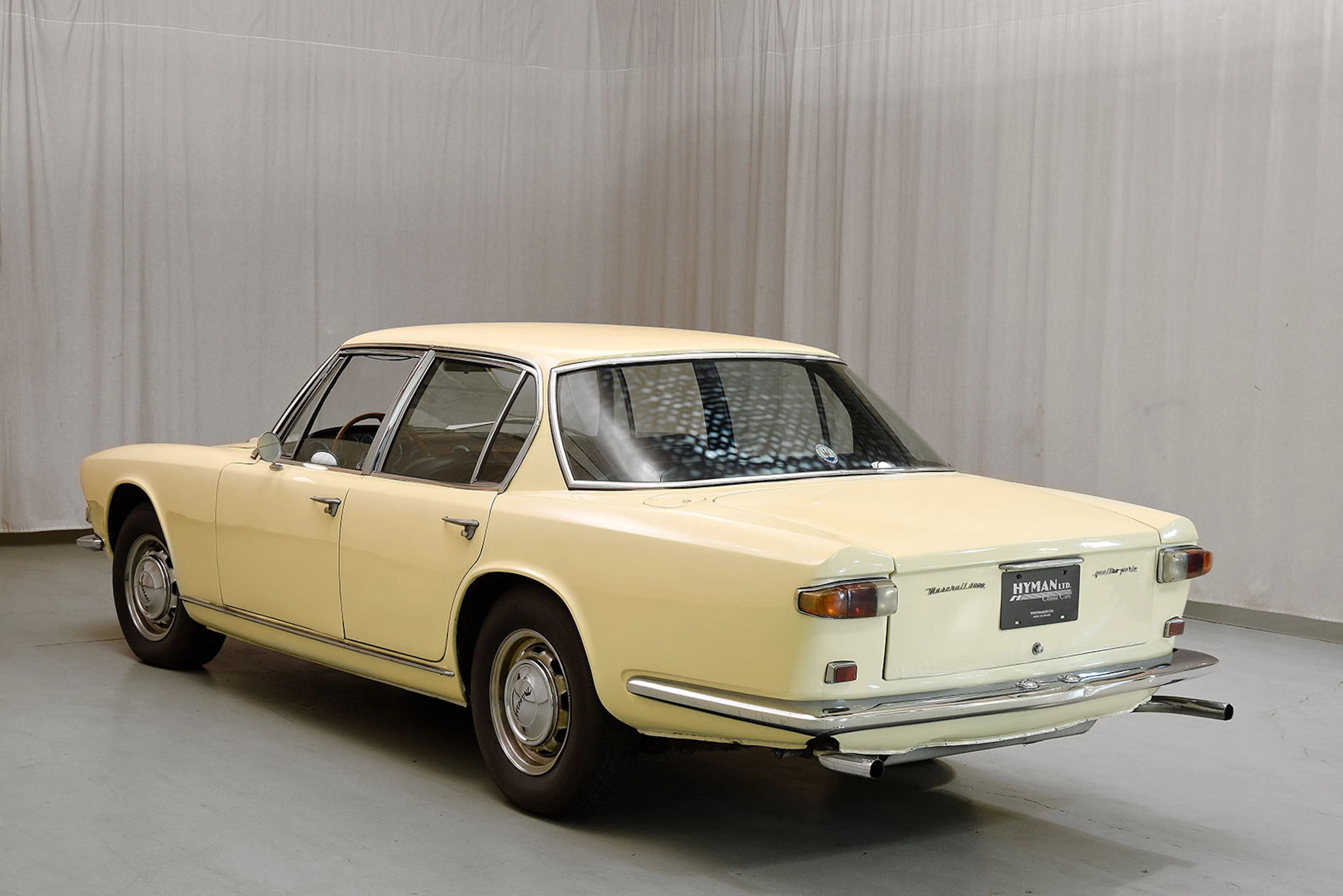 1967 Maserati Quattroporte 4dr Sedan Courtesy of Hyman Ltd.
