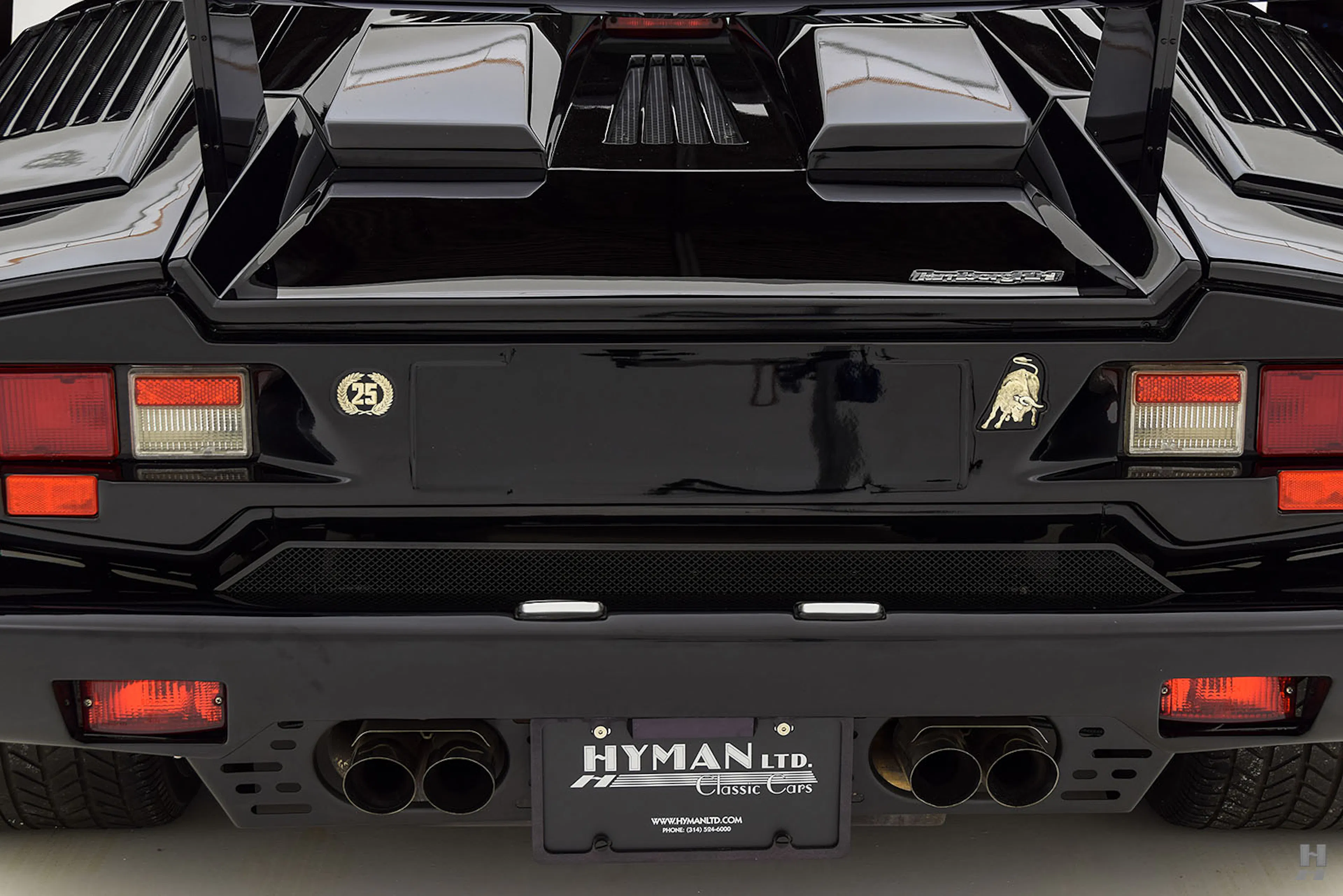 1989 Lamborghini Countach Silver Anniversary 2dr Coupe Courtesy of Hyman Ltd.