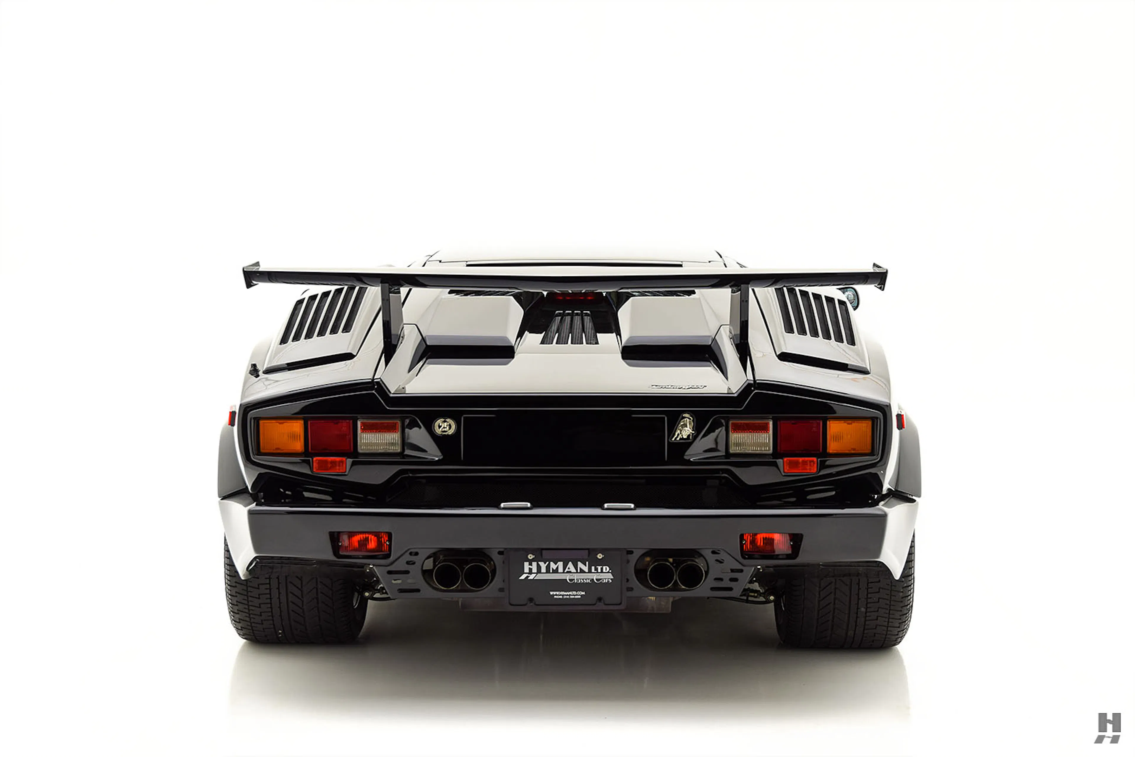 1989 Lamborghini Countach Silver Anniversary 2dr Coupe Courtesy of Hyman Ltd.