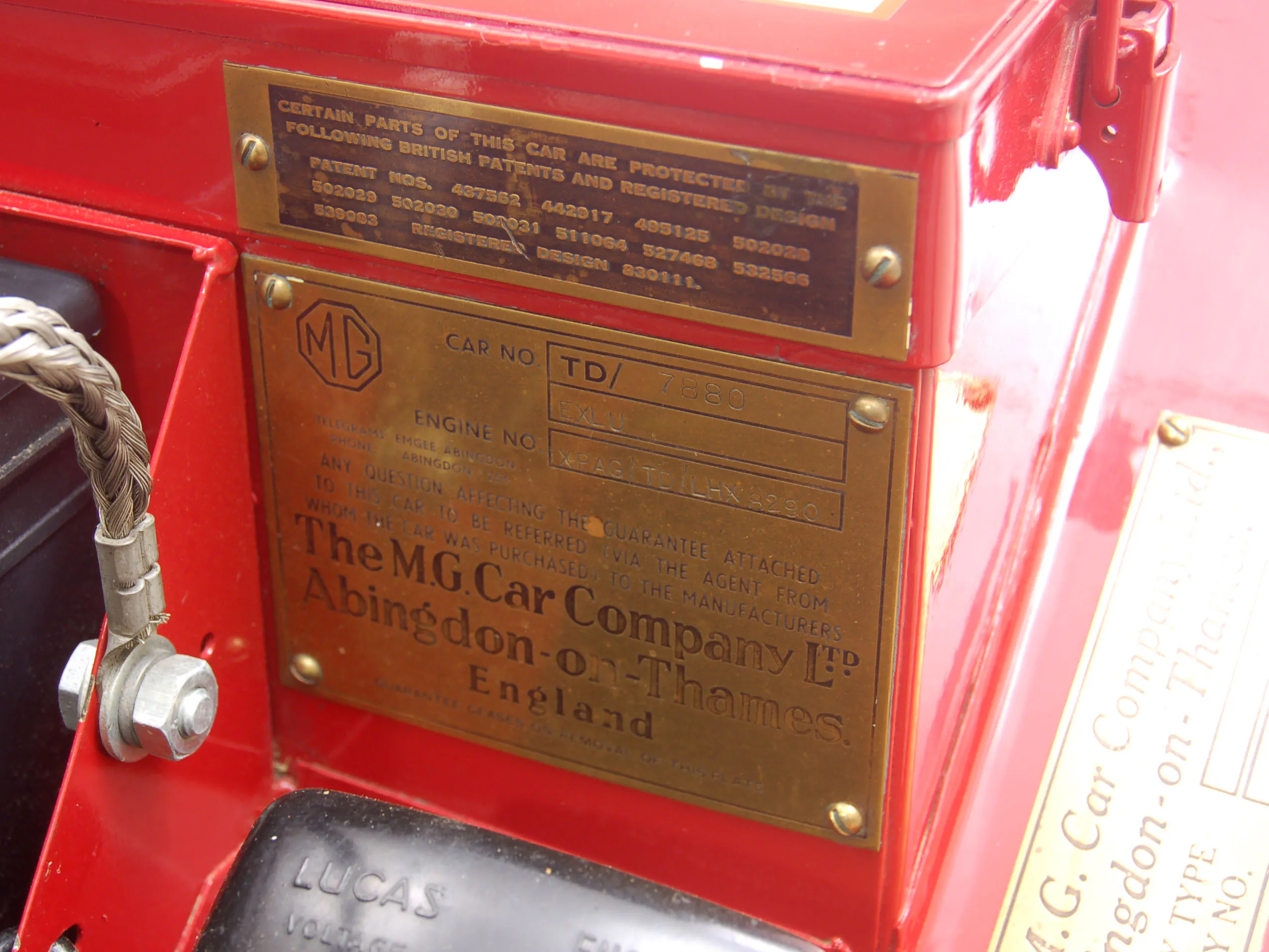 1952 MG TD Base