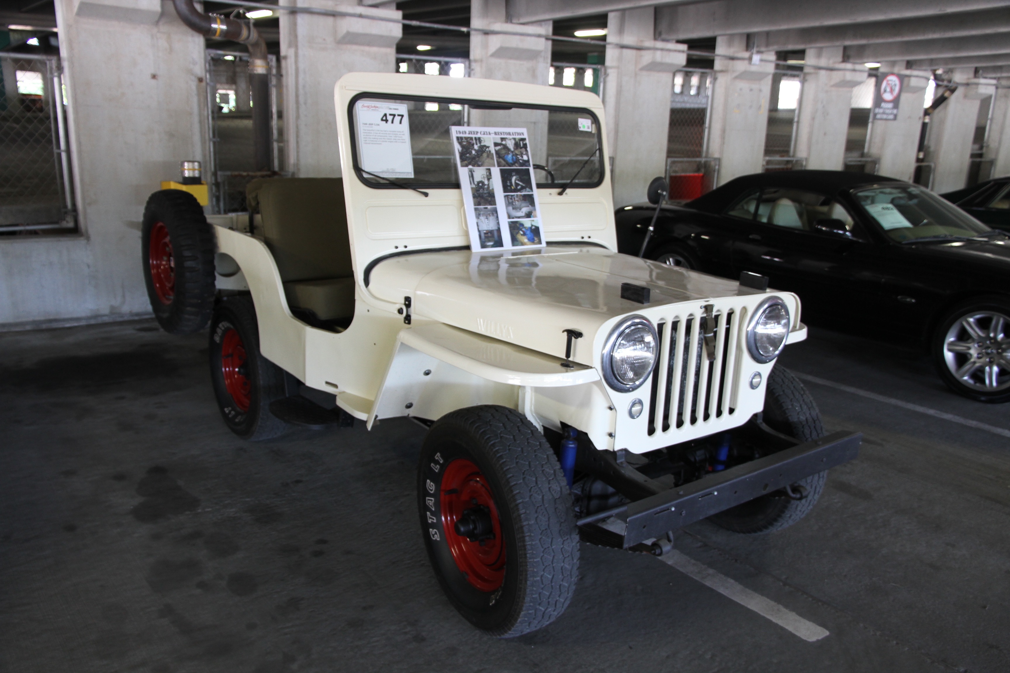 1952 willys-jeep cj-3a 1/4 ton