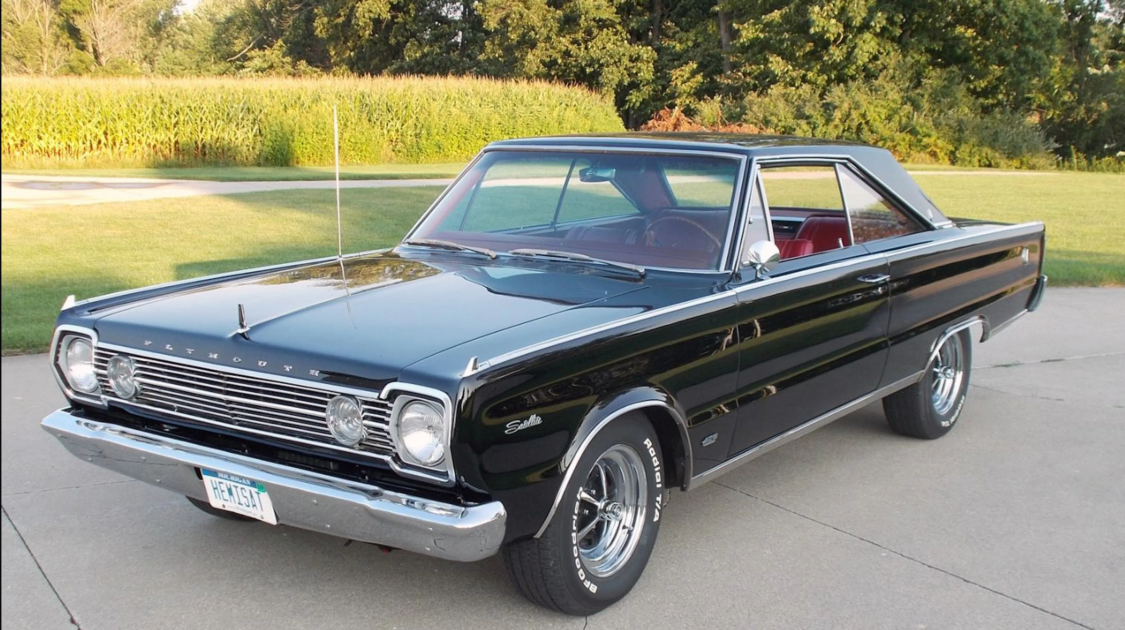 1966 Plymouth Satellite Hardtop Coupe. Courtesy Mecum Auctions.