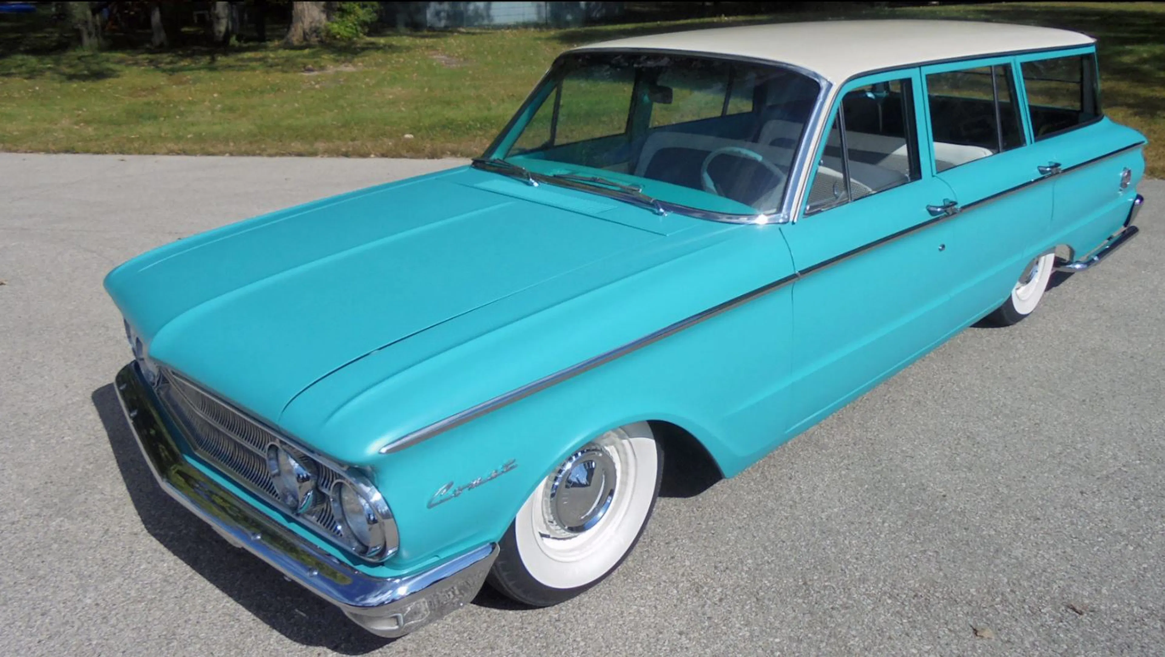 1960 Mercury Comet Station Wagon. Courtesy Mecum Auctions.