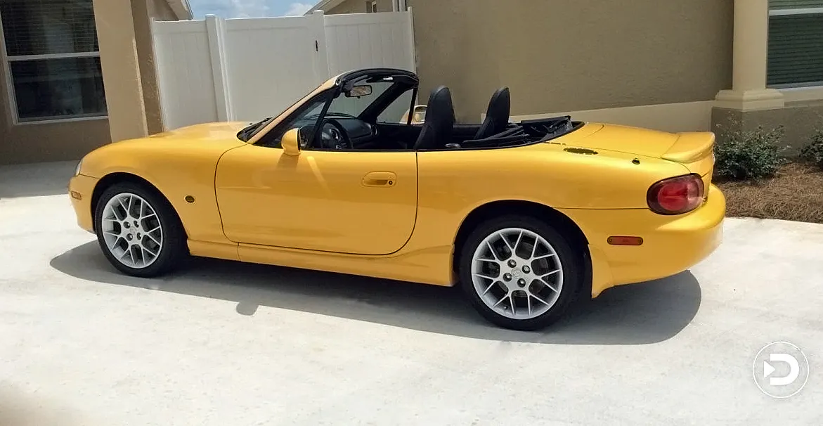 2002 Mazda Miata Convertible courtesy of Hagerty DriveShare